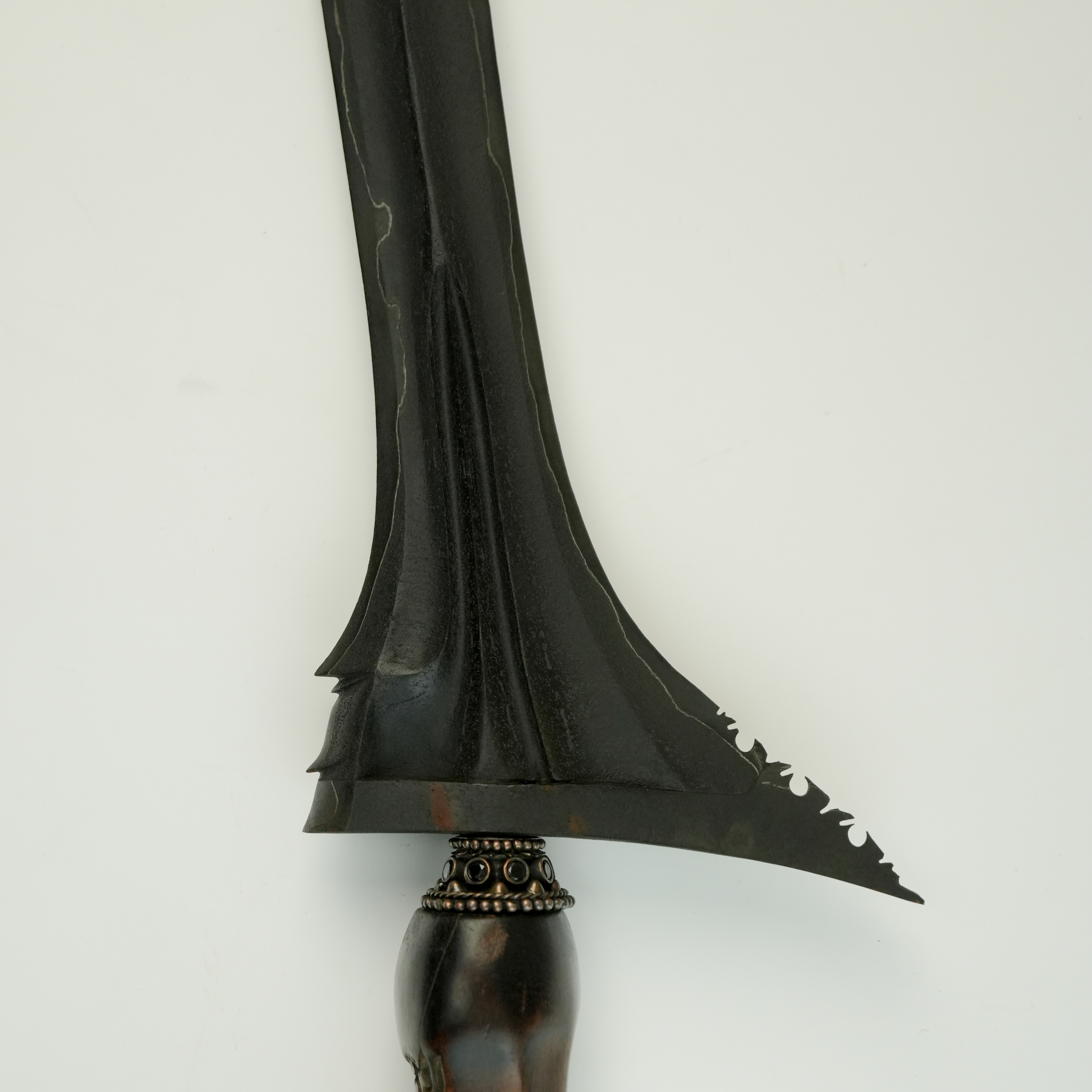 Keris Pasopati Pamor Wengkon Besi Hurap