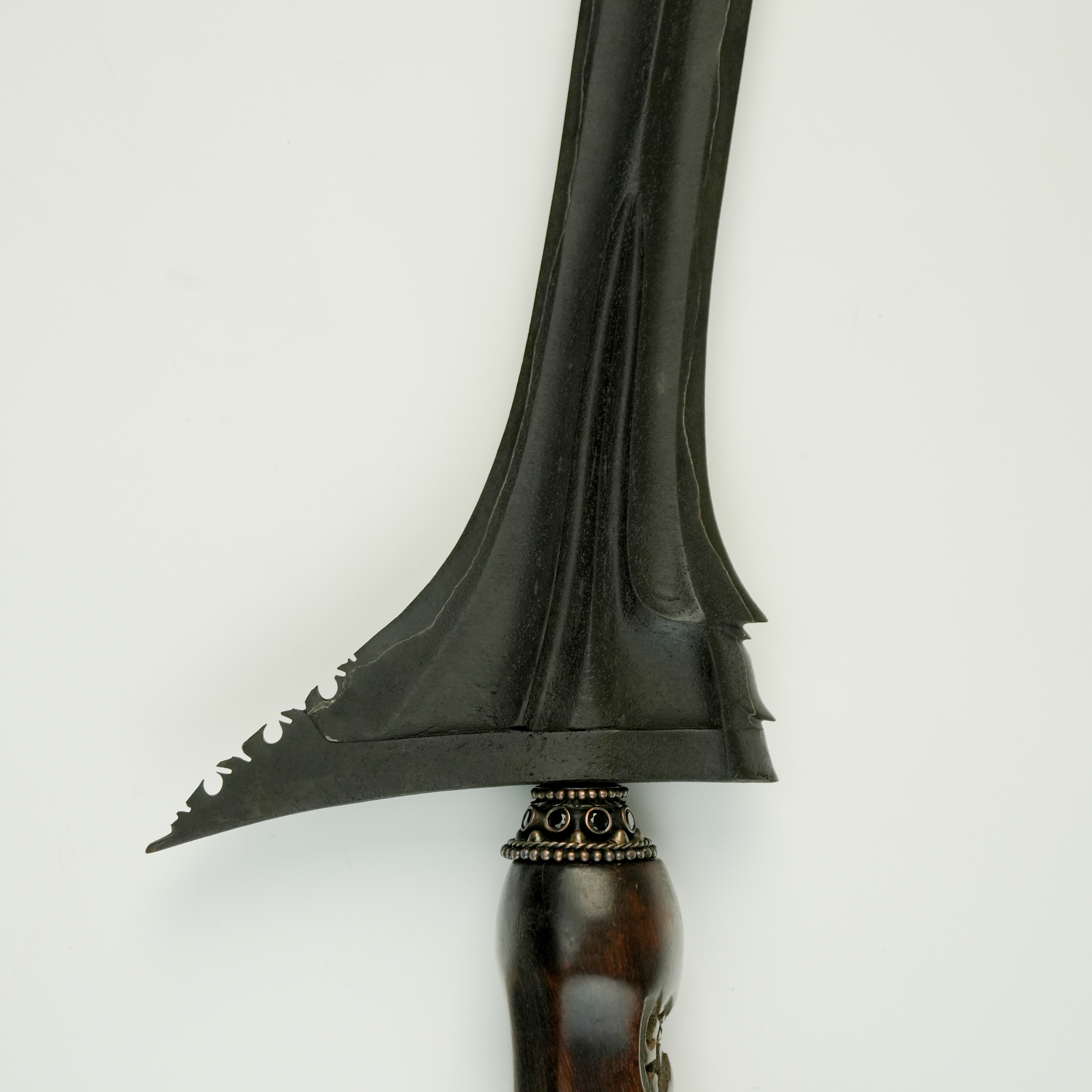 Keris Pasopati Pamor Wengkon Besi Hurap
