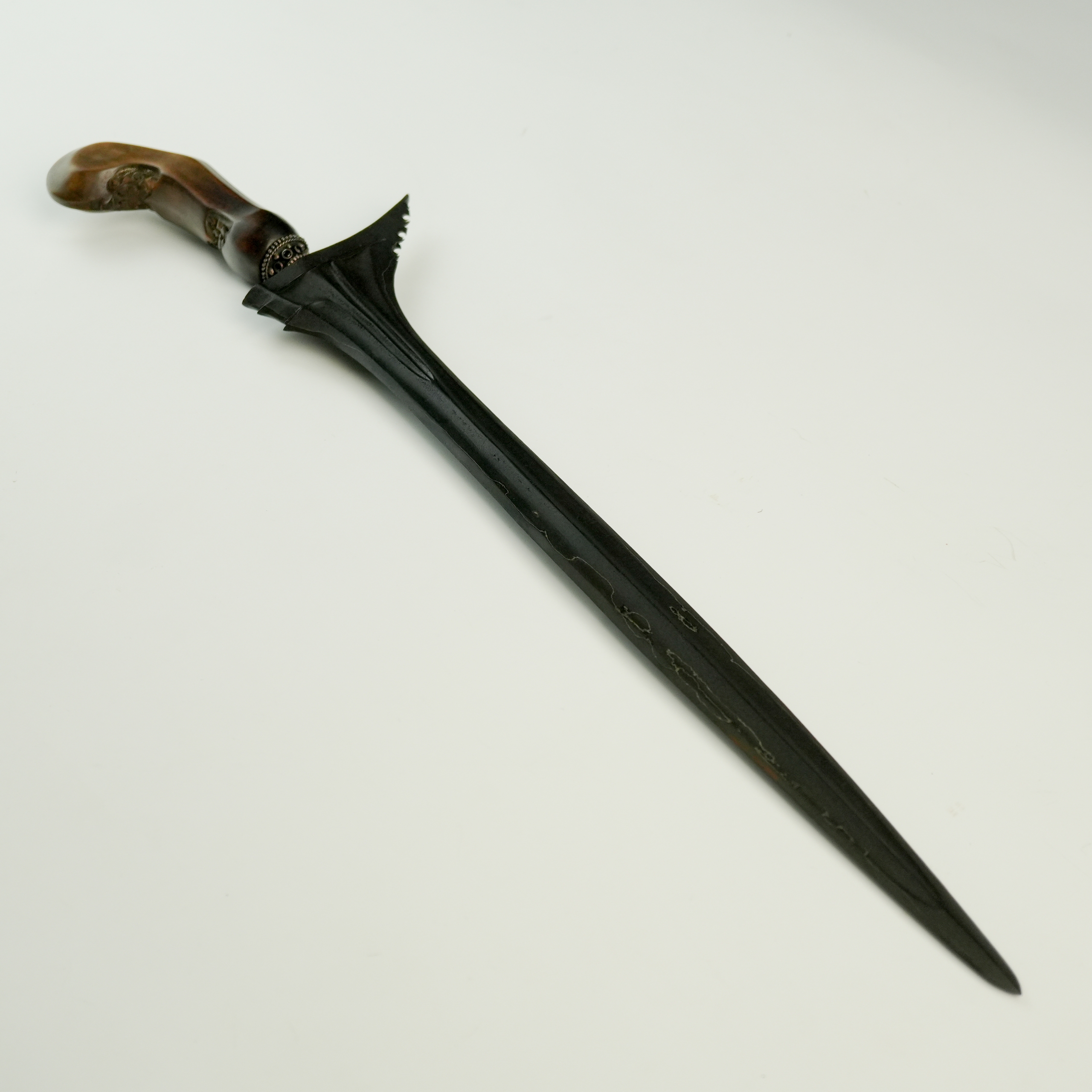 Keris Pasopati Pamor Wengkon Besi Hurap