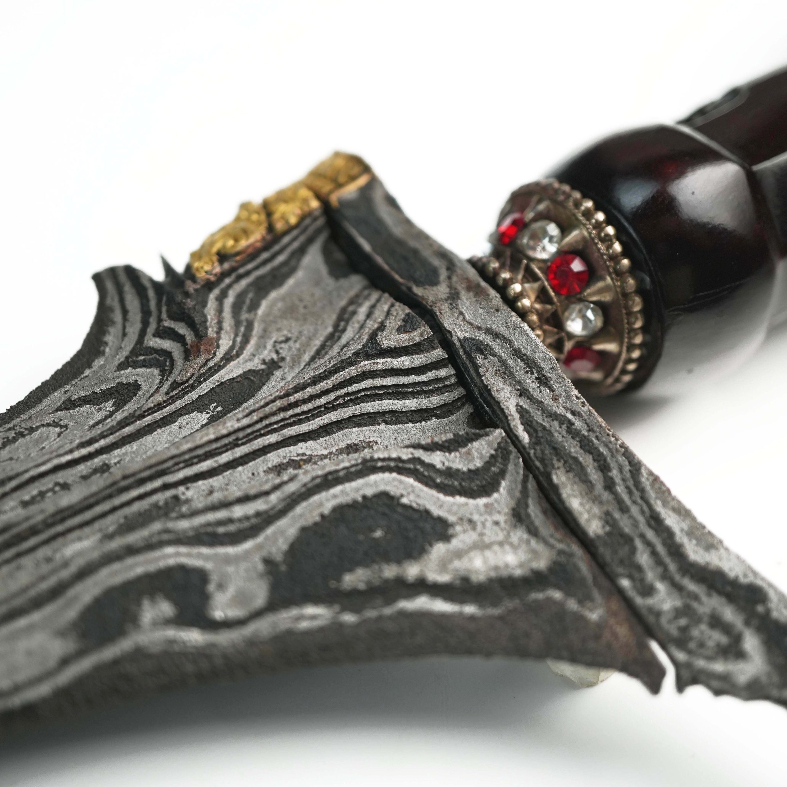 Keris Pasupati Kinatah Emas Panji Wilis