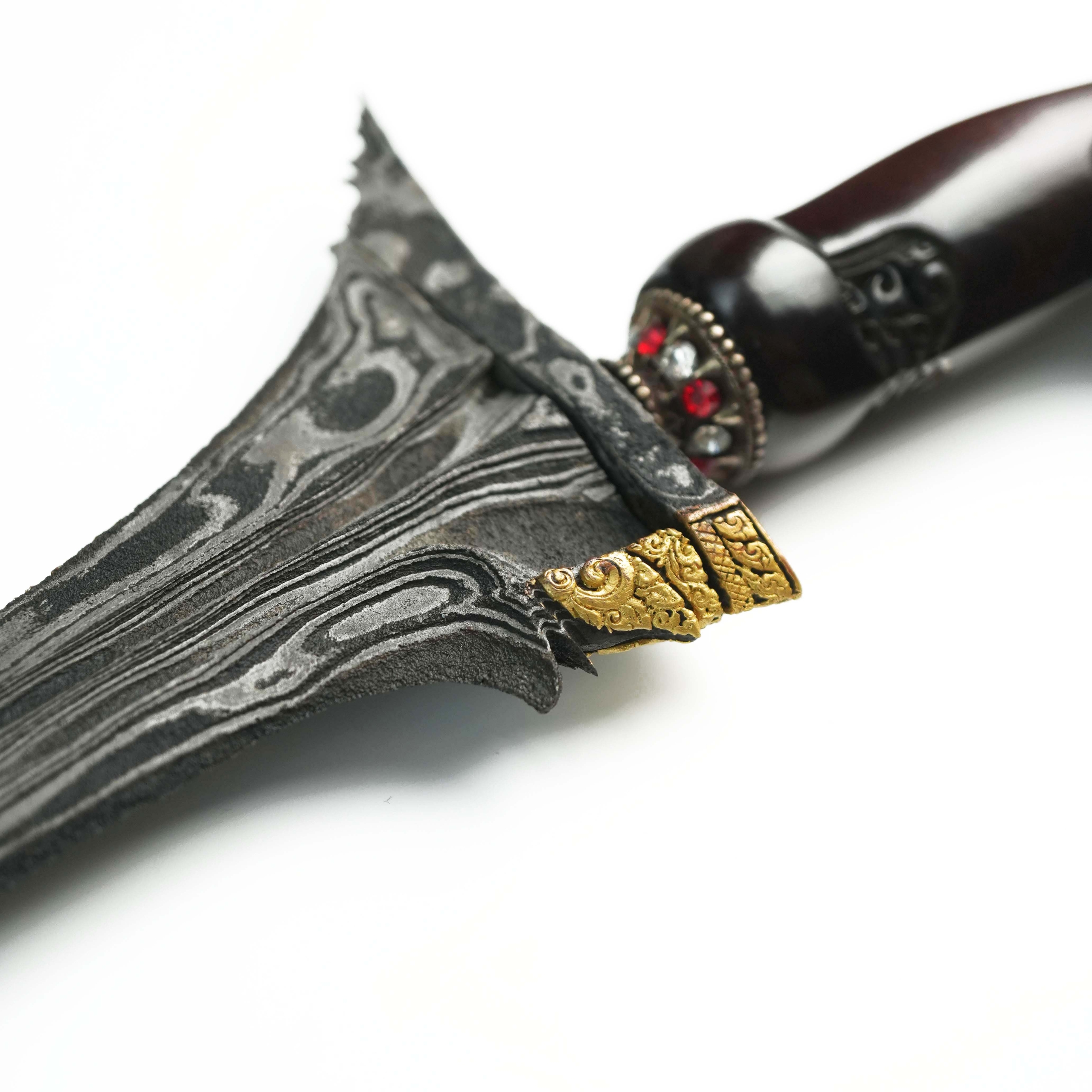 Keris Pasupati Kinatah Emas Panji Wilis