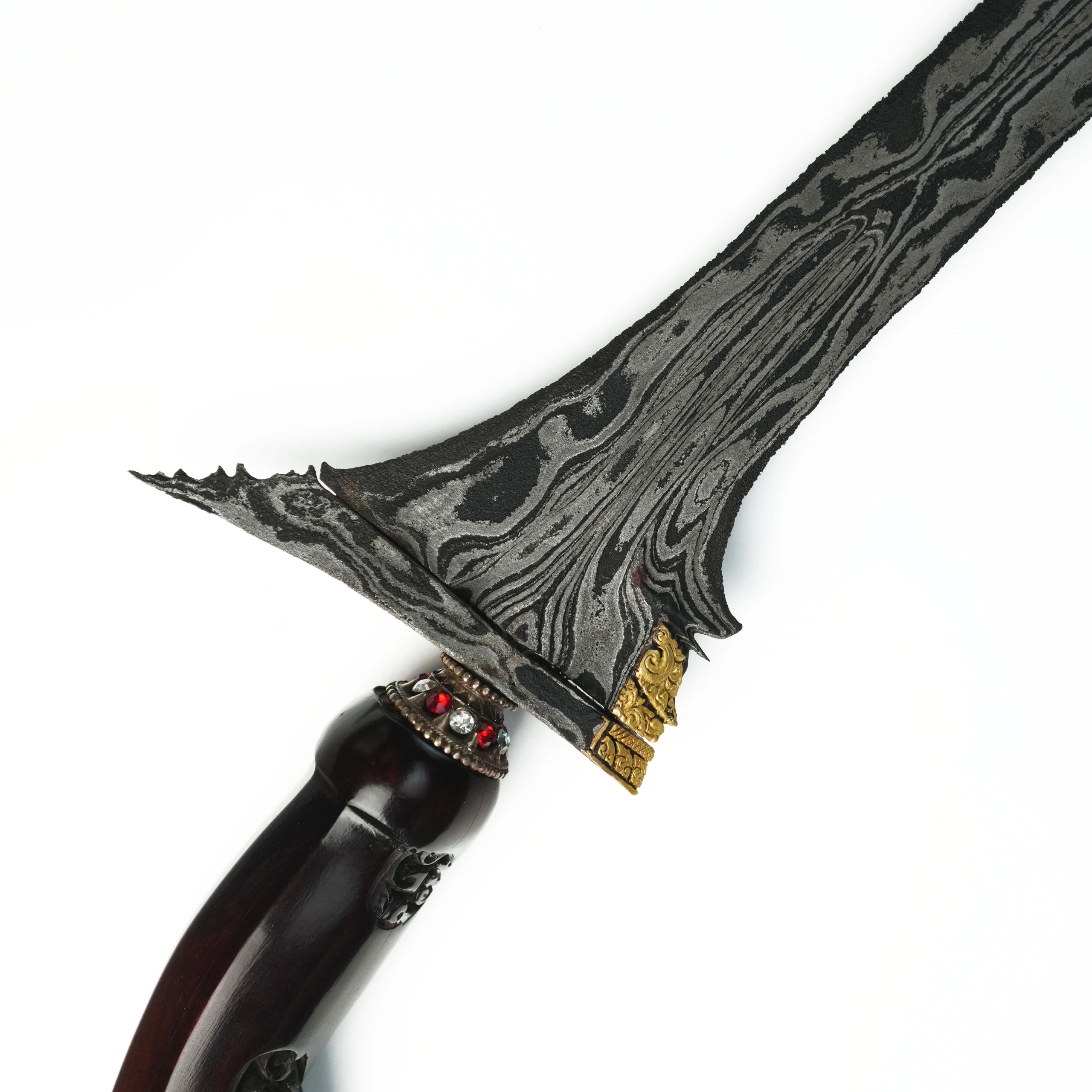Keris Pasupati Kinatah Emas Panji Wilis