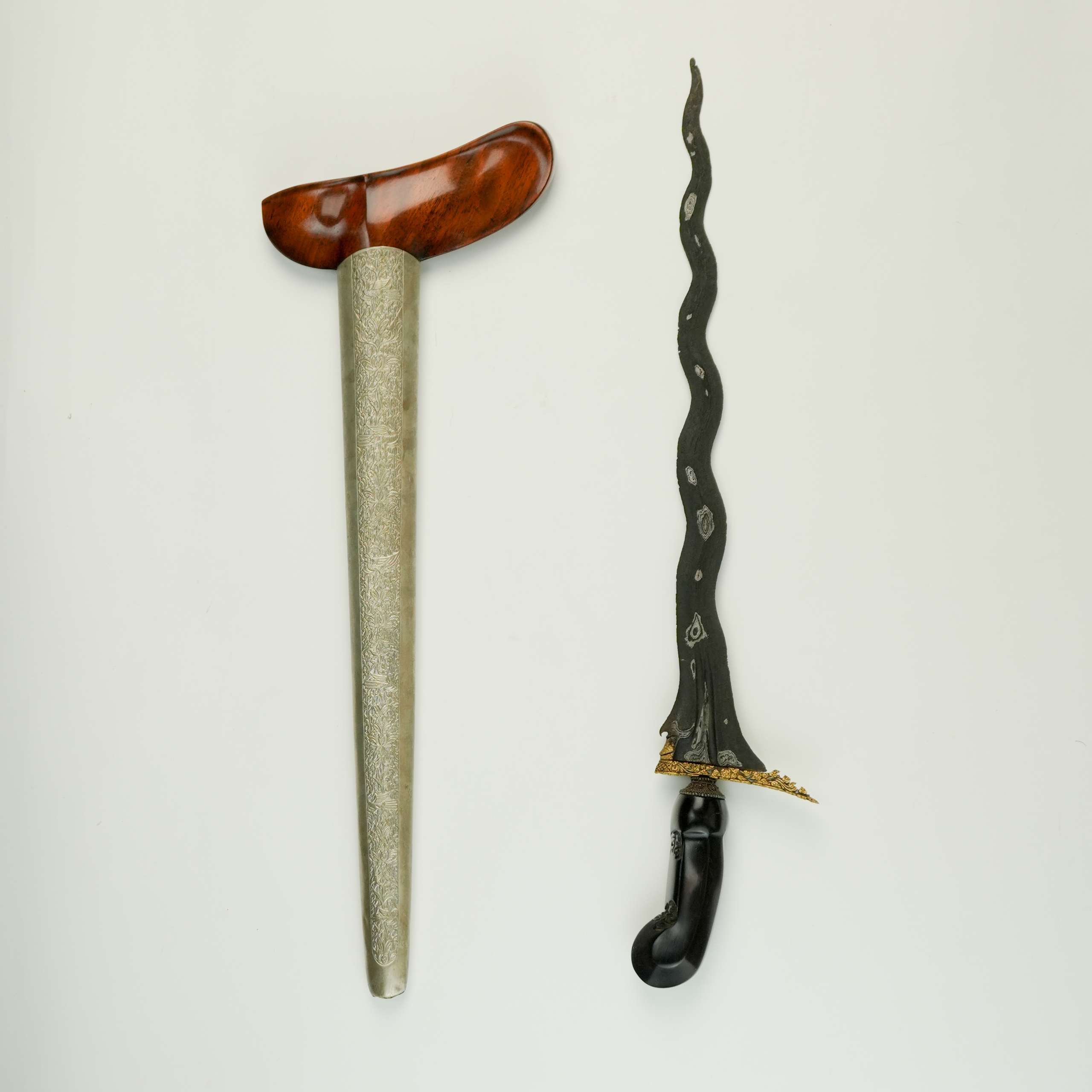 Keris Sabuk Inten Tinatah Emas Mataram Senopaten