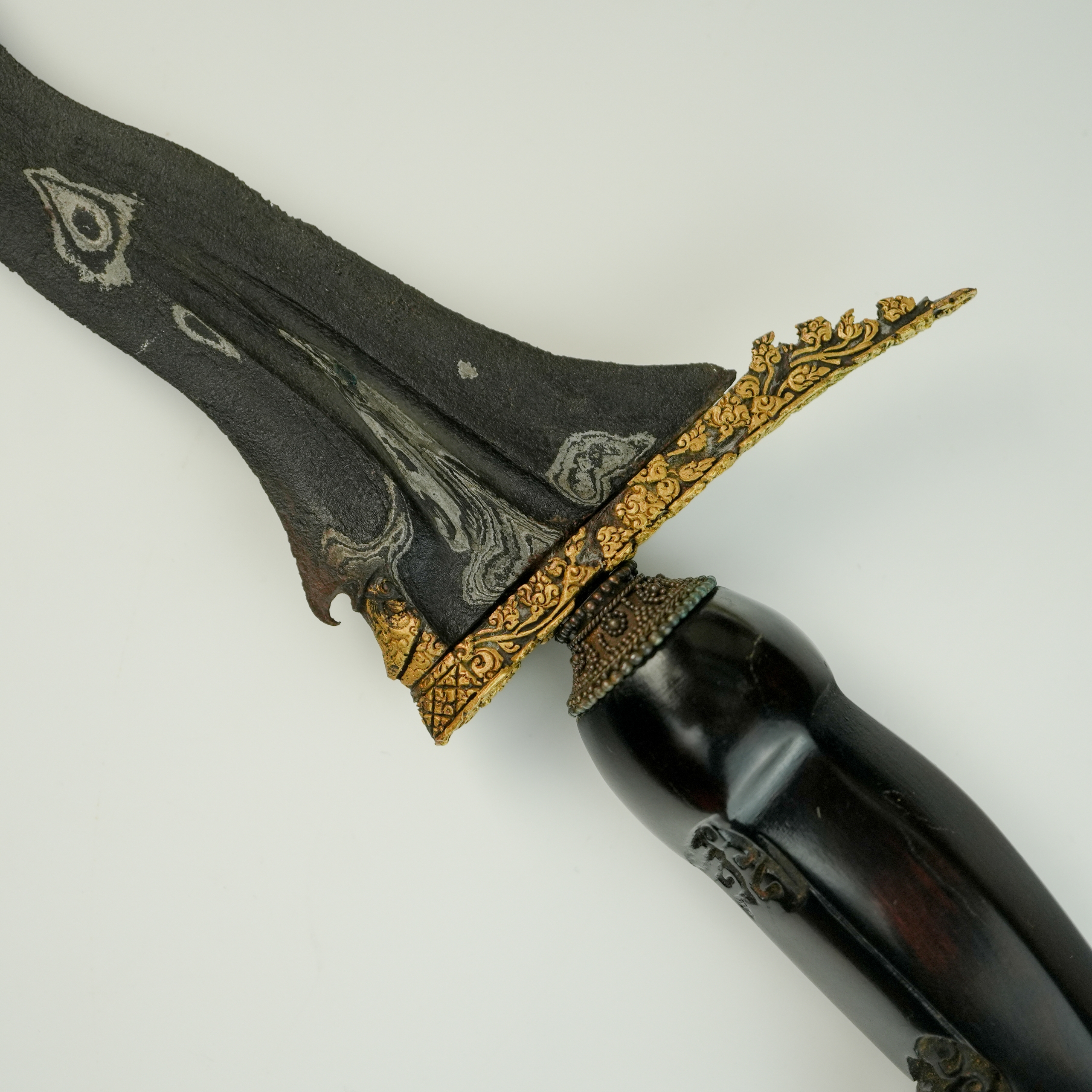 Keris Sabuk Inten Tinatah Emas Mataram Senopaten