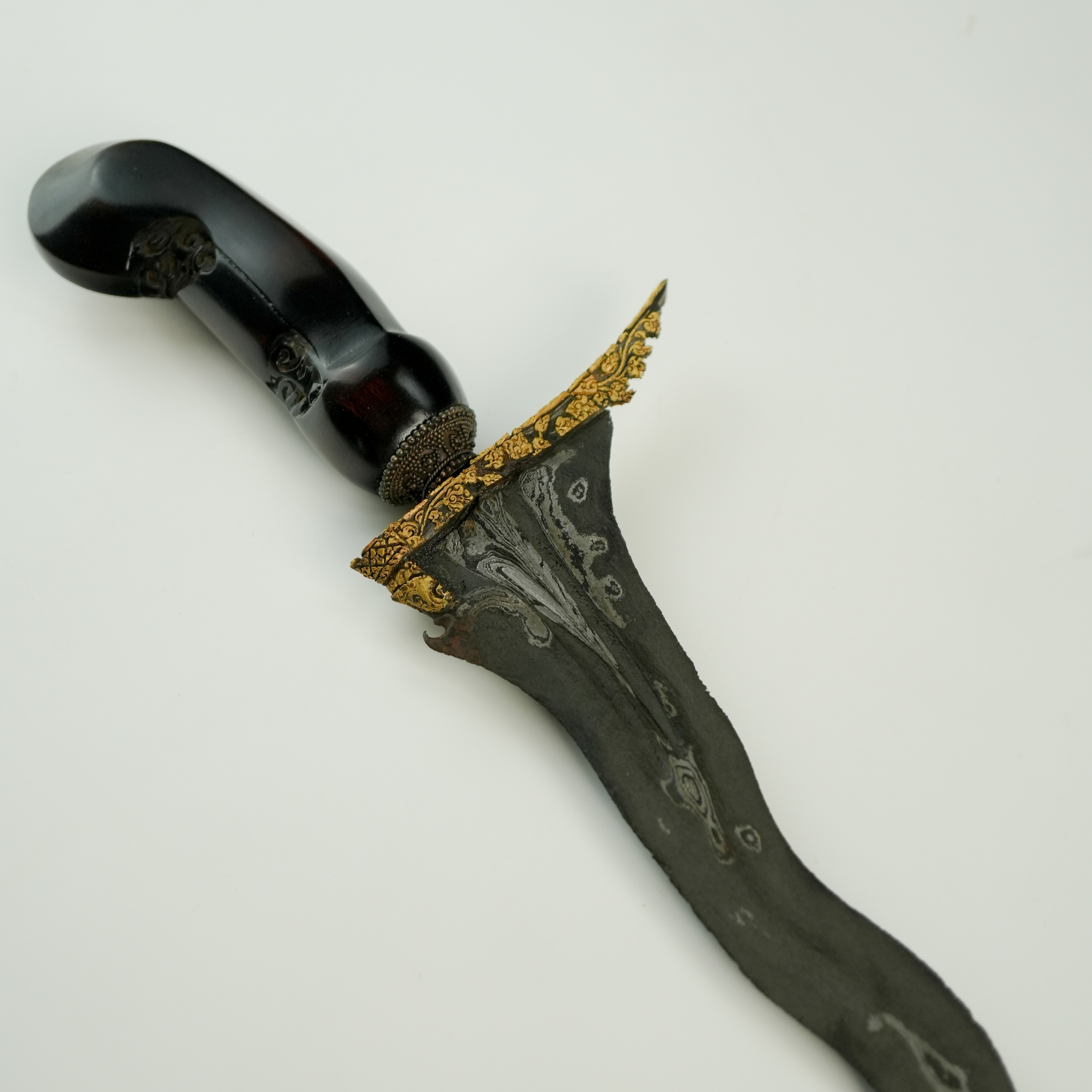Keris Sabuk Inten Tinatah Emas Mataram Senopaten