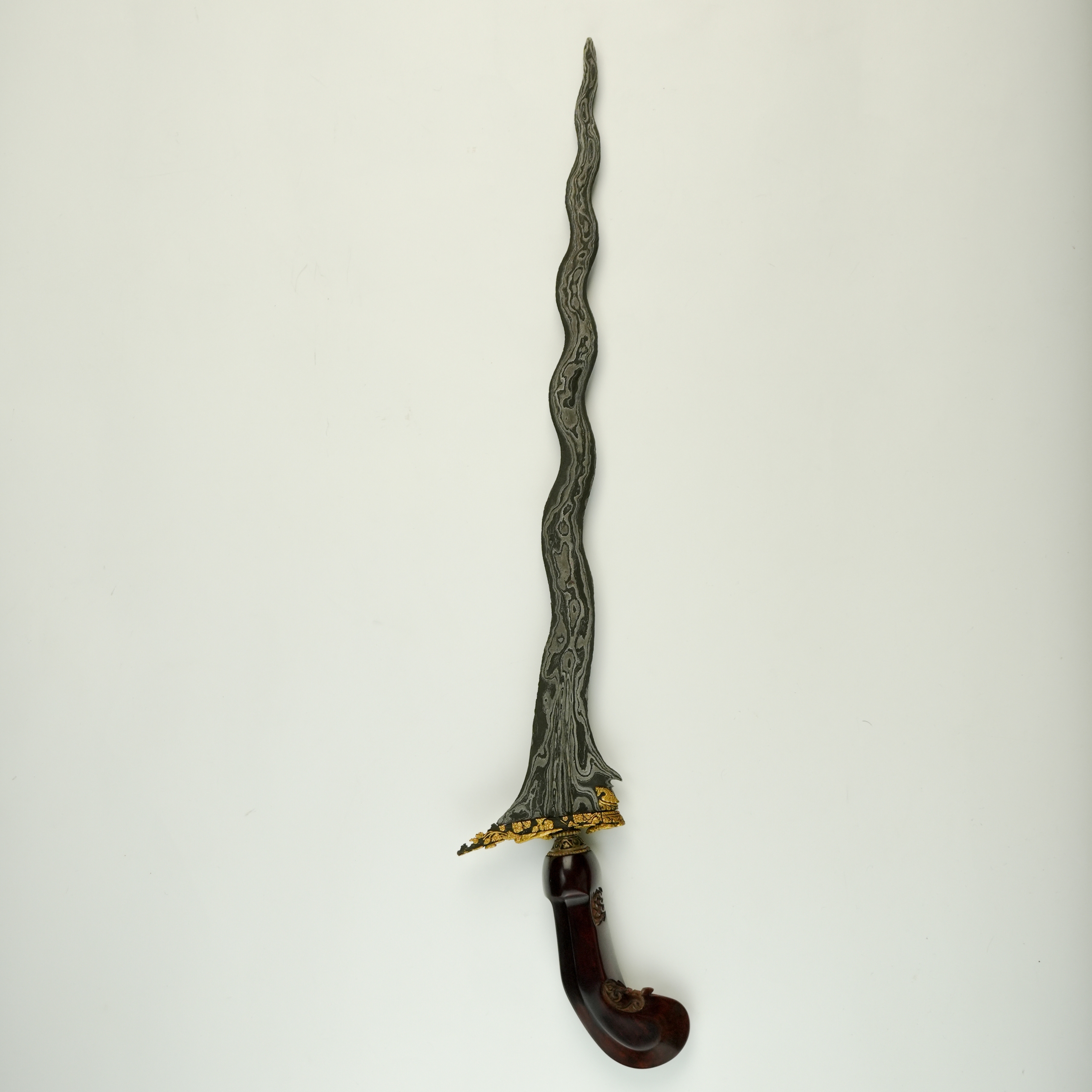 Keris Sengkelat Corok Kinatah Emas