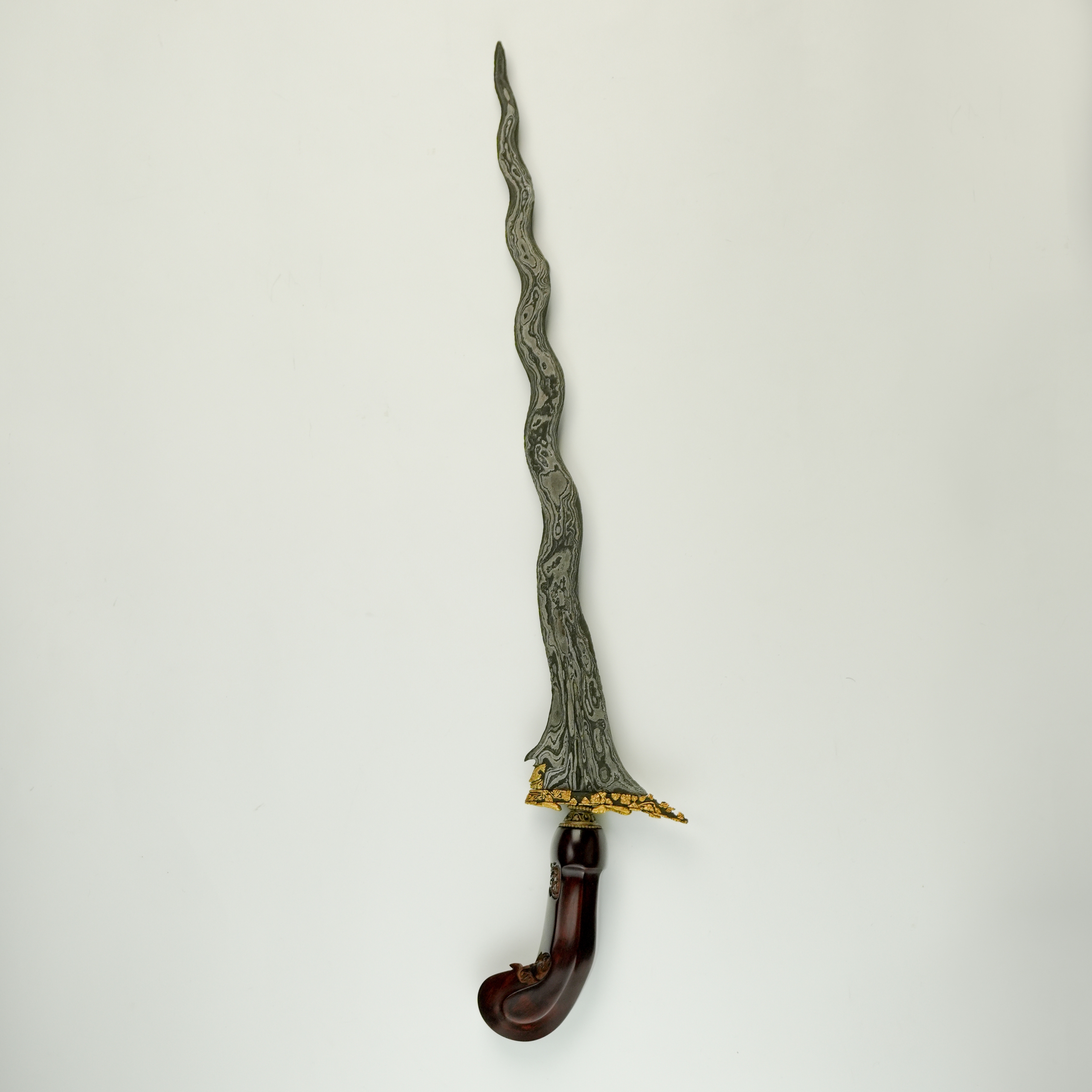 Keris Sengkelat Corok Kinatah Emas