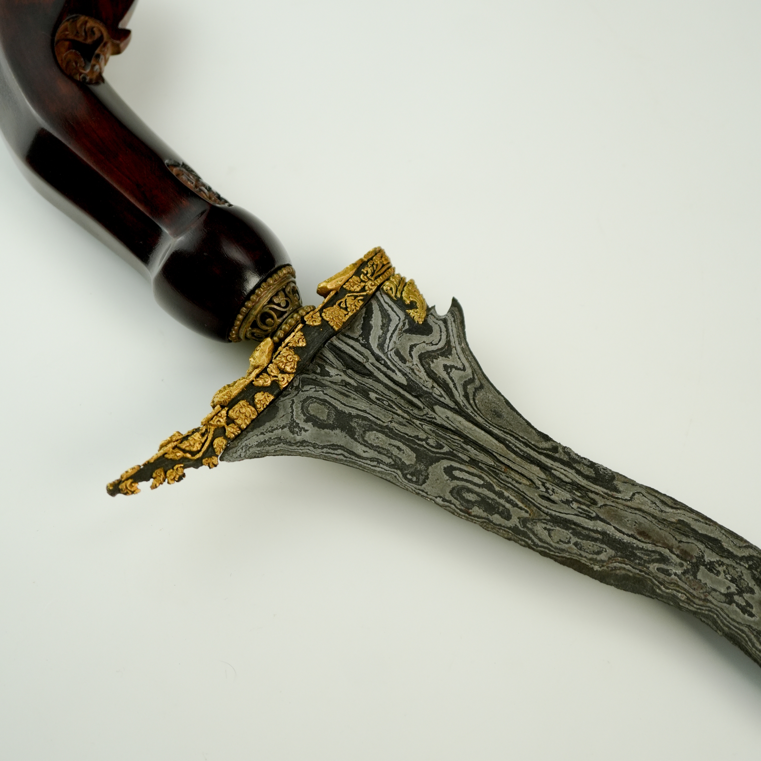 Keris Sengkelat Corok Kinatah Emas