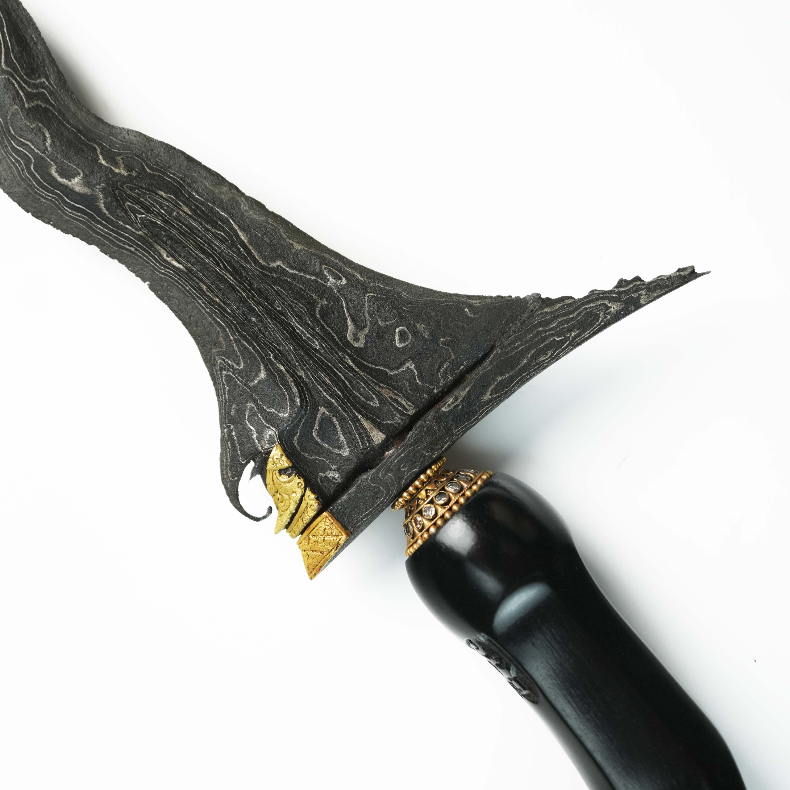 Keris Sengkelat Tinatah Panji Wilis
