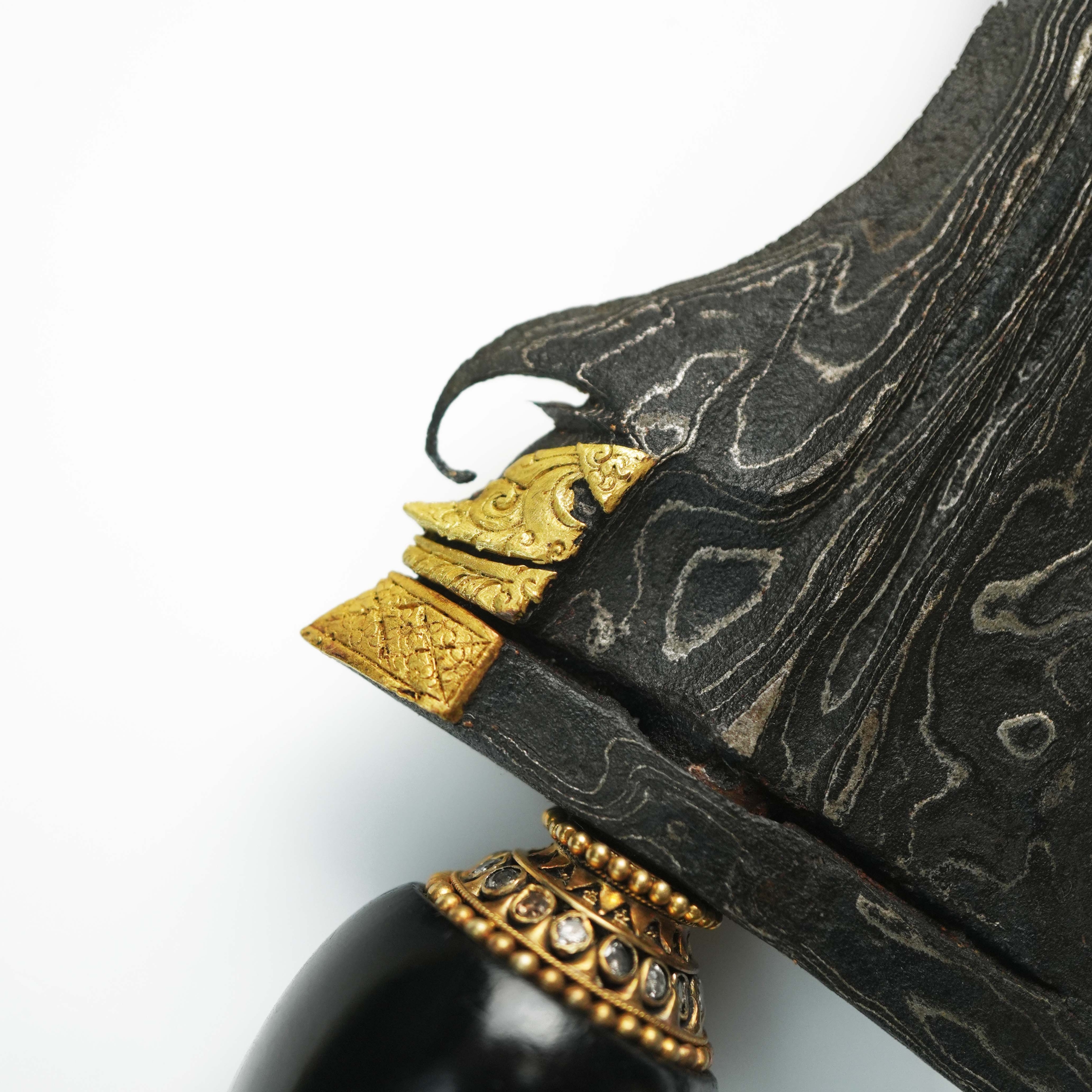 Keris Sengkelat Tinatah Panji Wilis