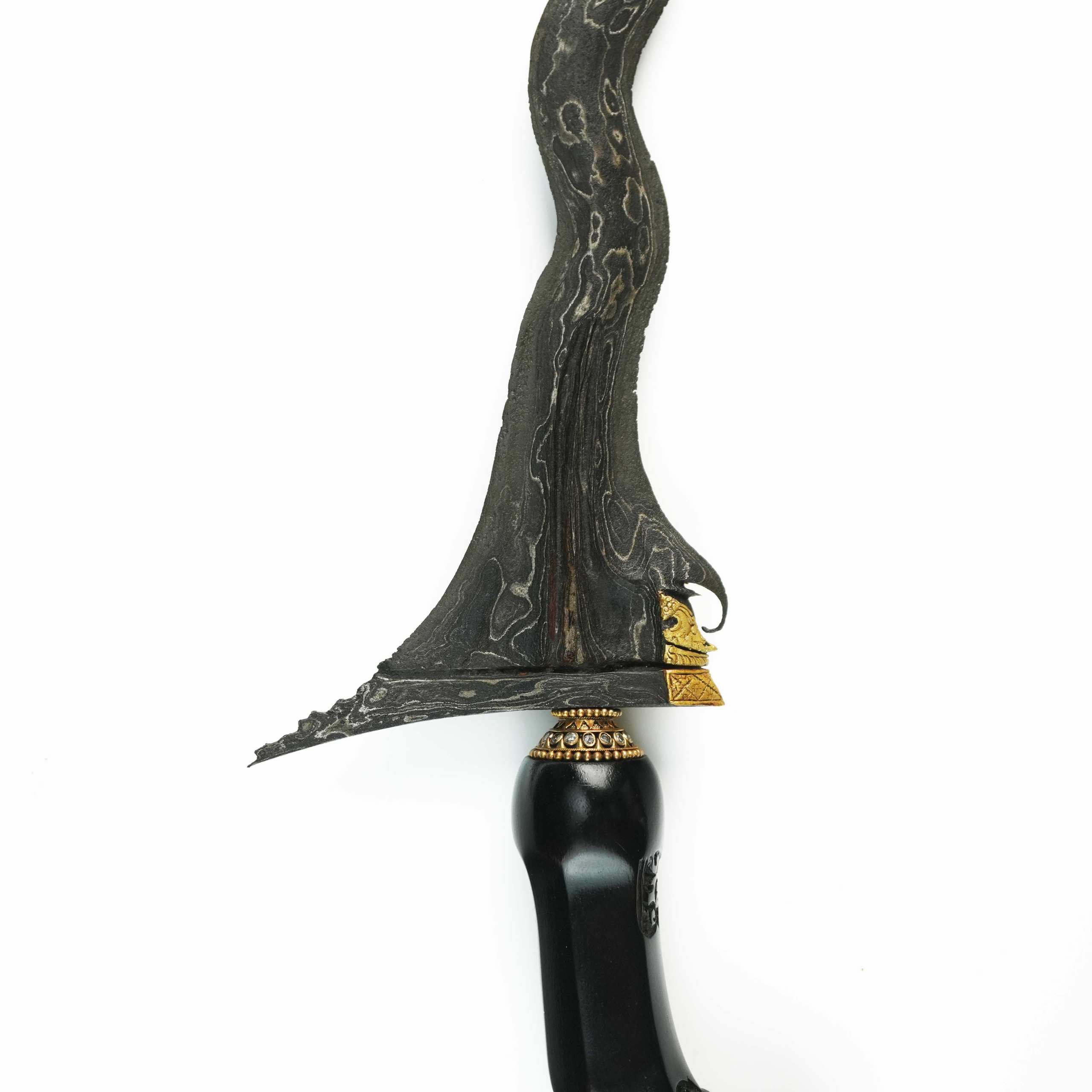 Keris Sengkelat Tinatah Panji Wilis