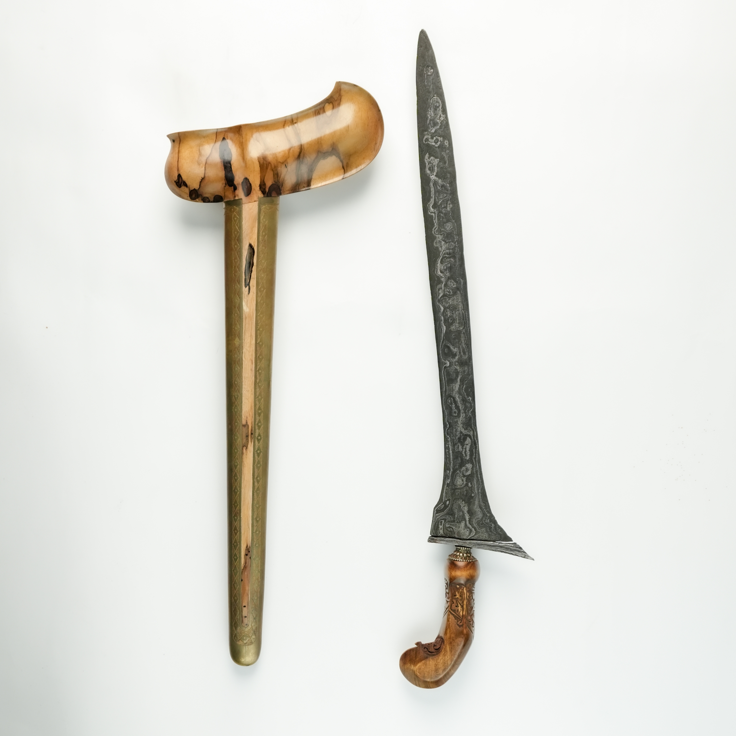 Keris Tilam Upih Pamor Jung Isi Dunyo Tangguh Bagelen
