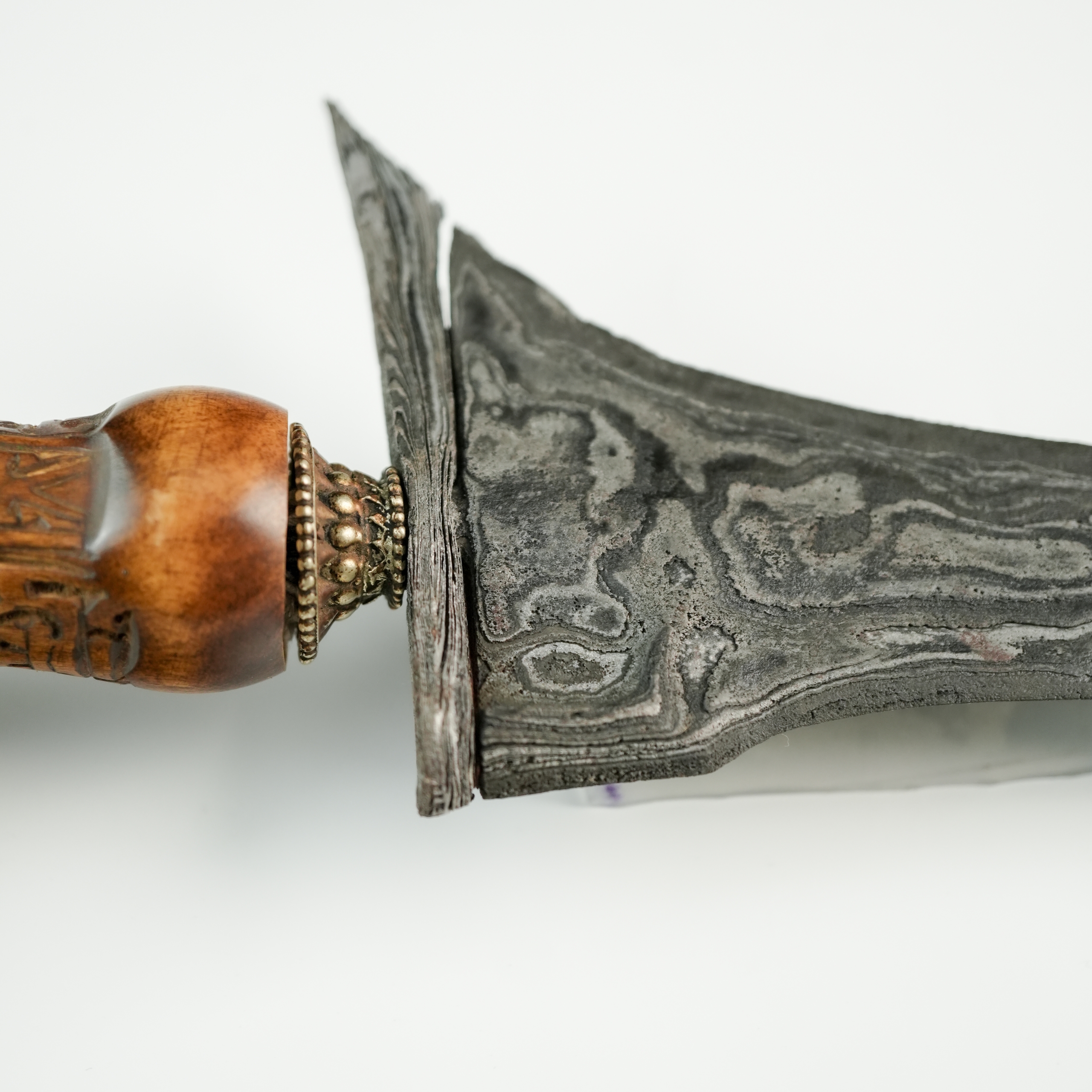 Keris Tilam Upih Pamor Jung Isi Dunyo Tangguh Bagelen