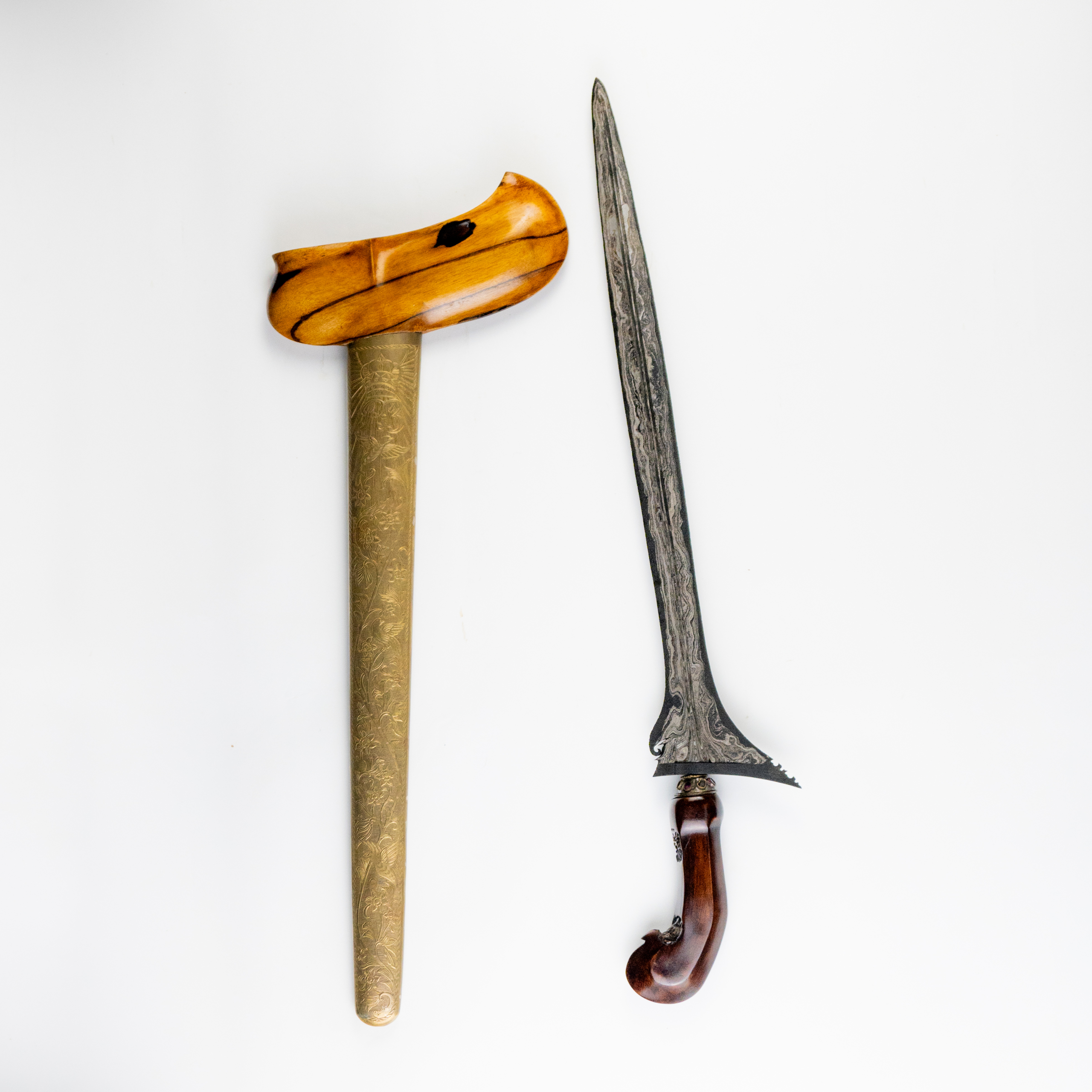 Keris Condong Campur Pamor Pedaringan Kebak
