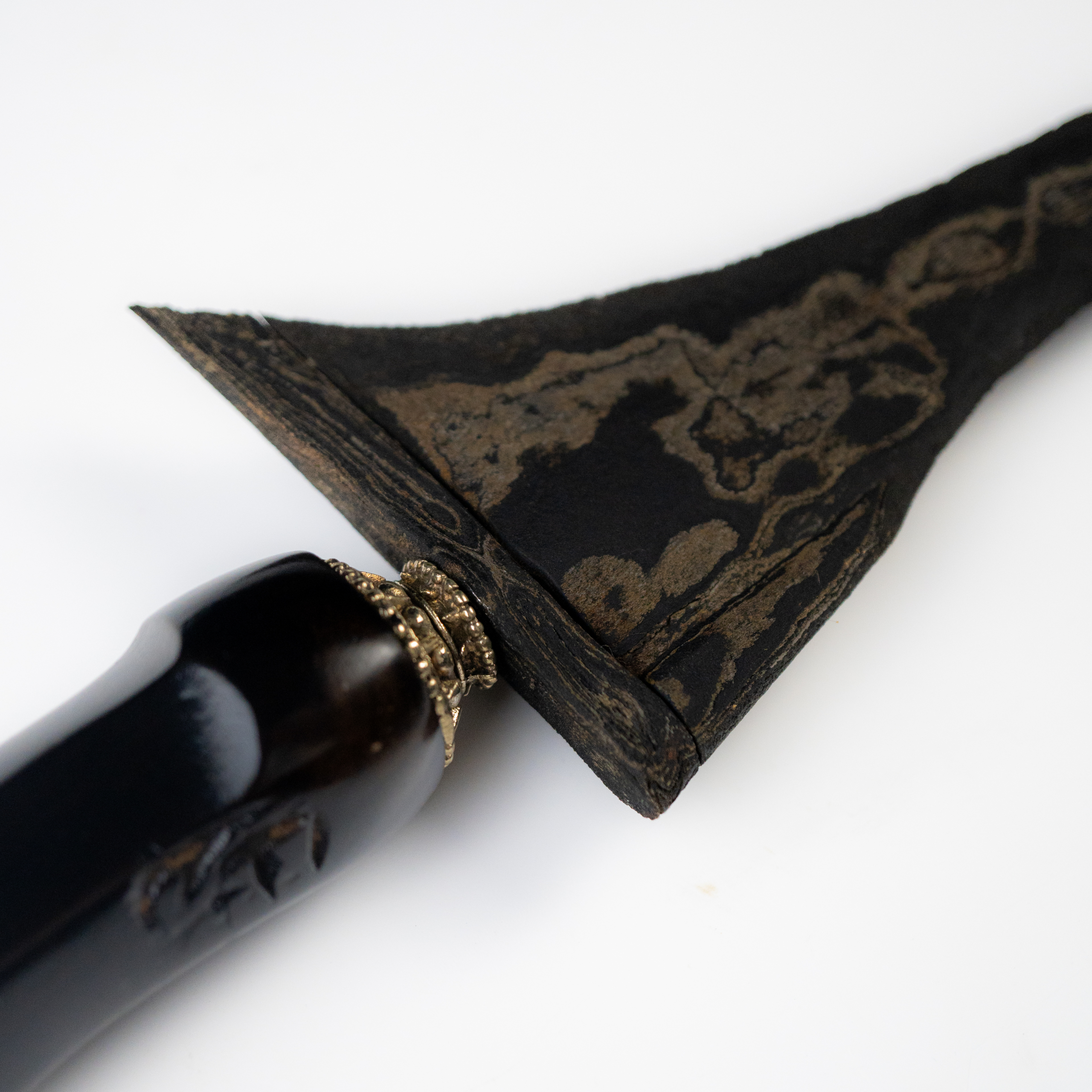 Keris Kebo Lajer Pamor Melati Tumpuk Madiun Sepuh
