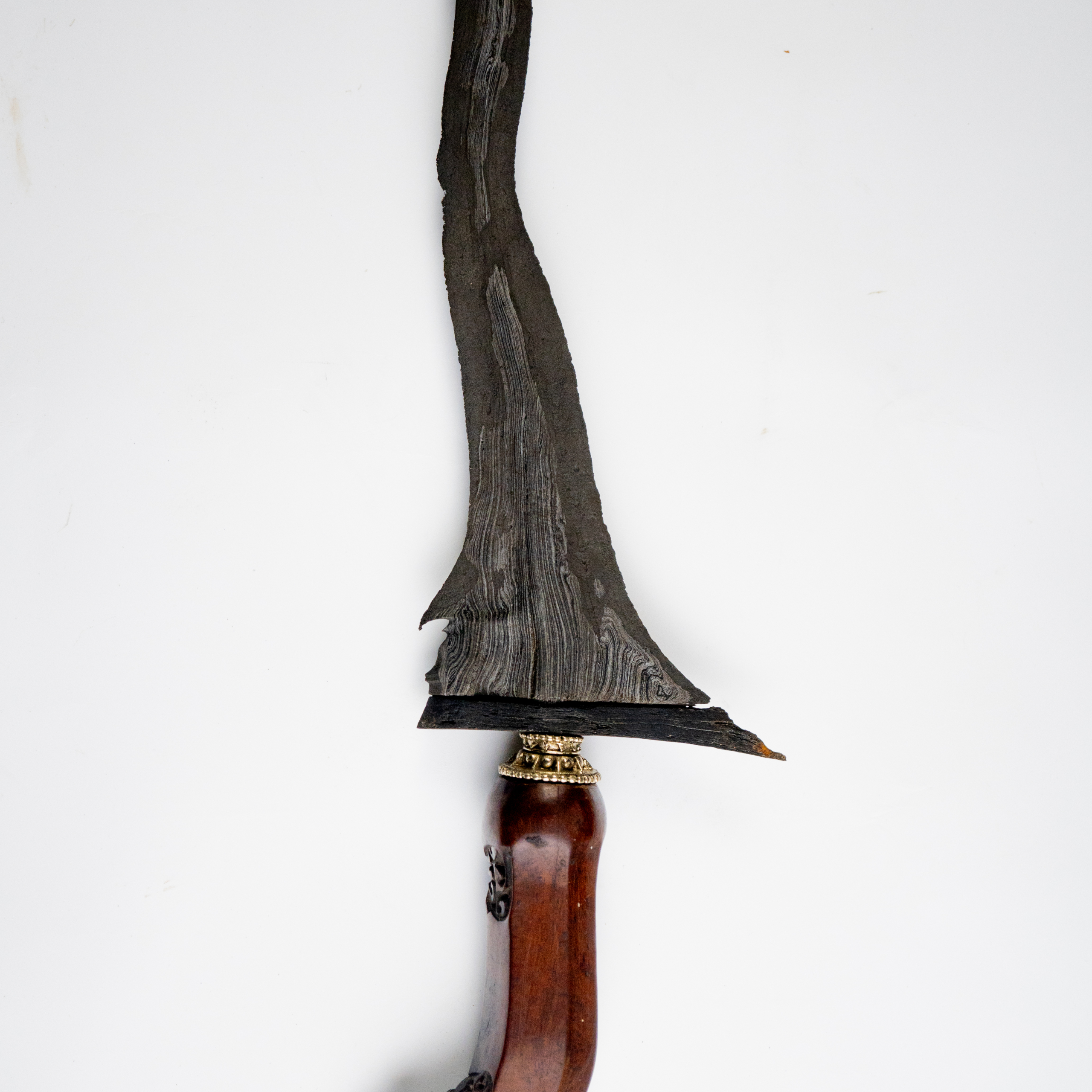 Keris Kidang Soka Luk 7 Pamor Adeg Rambut