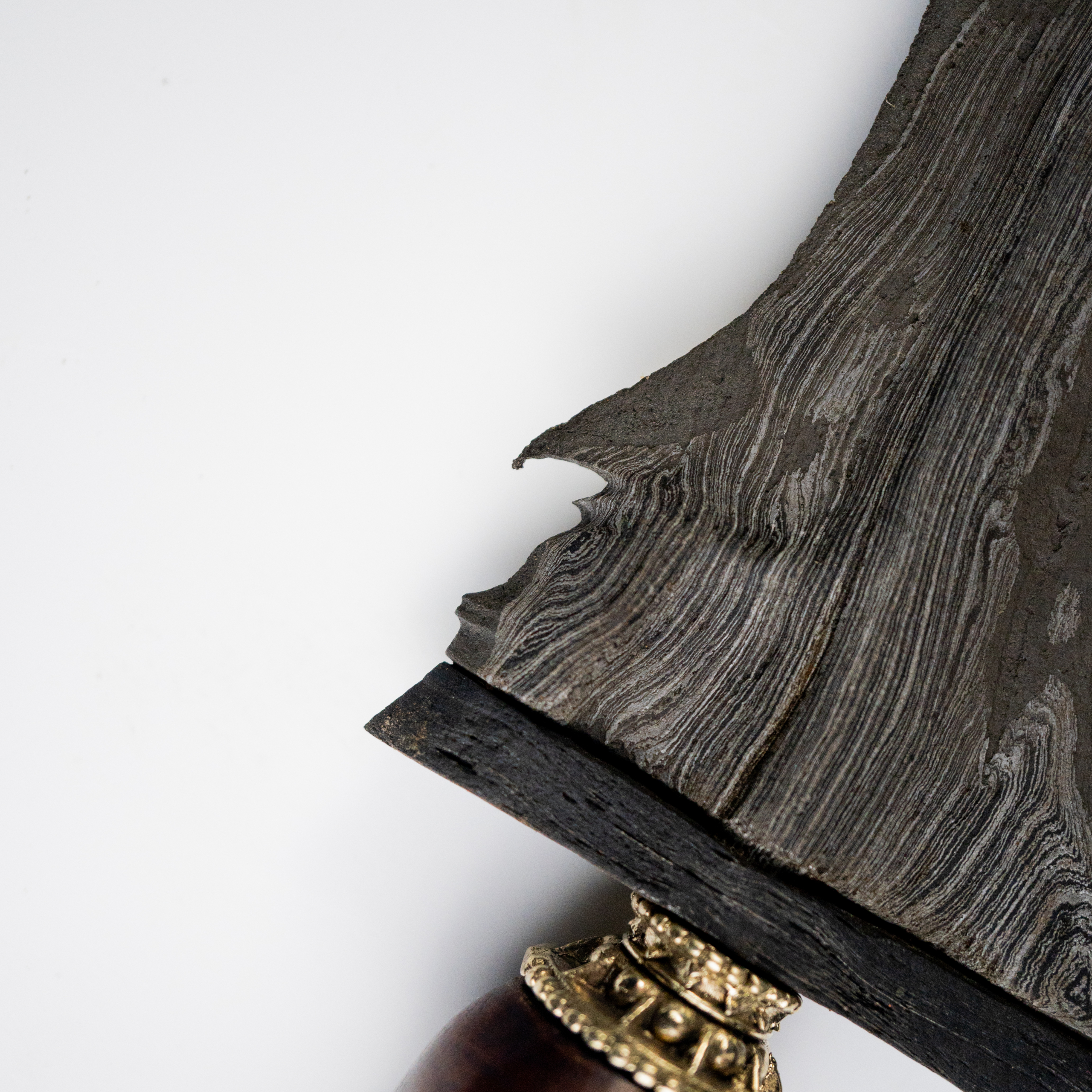Keris Kidang Soka Luk 7 Pamor Adeg Rambut