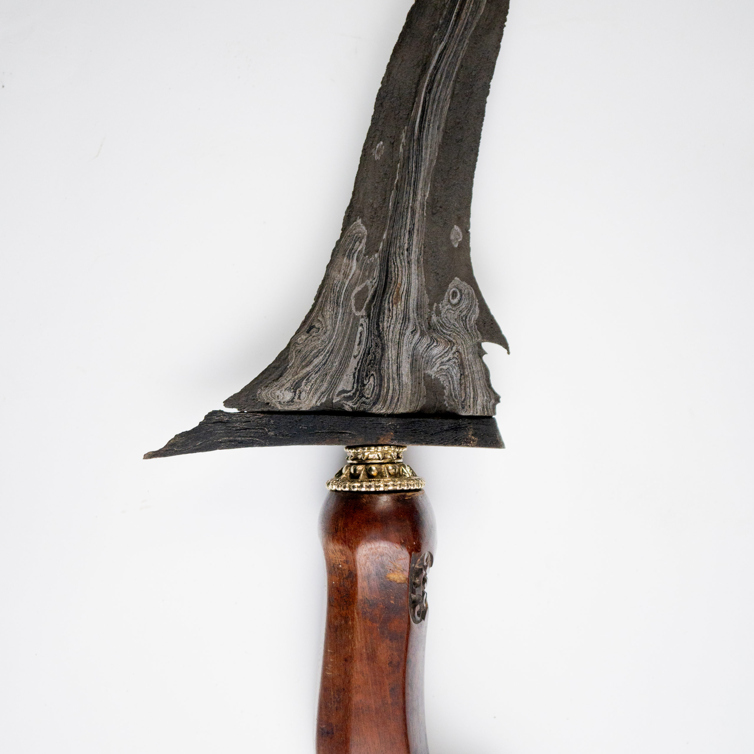 Keris Kidang Soka Luk 7 Pamor Adeg Rambut