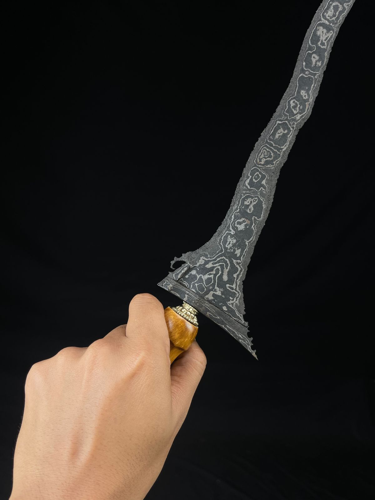 Keris Carubuk Pamor Bendo Segodo Original Sepuh