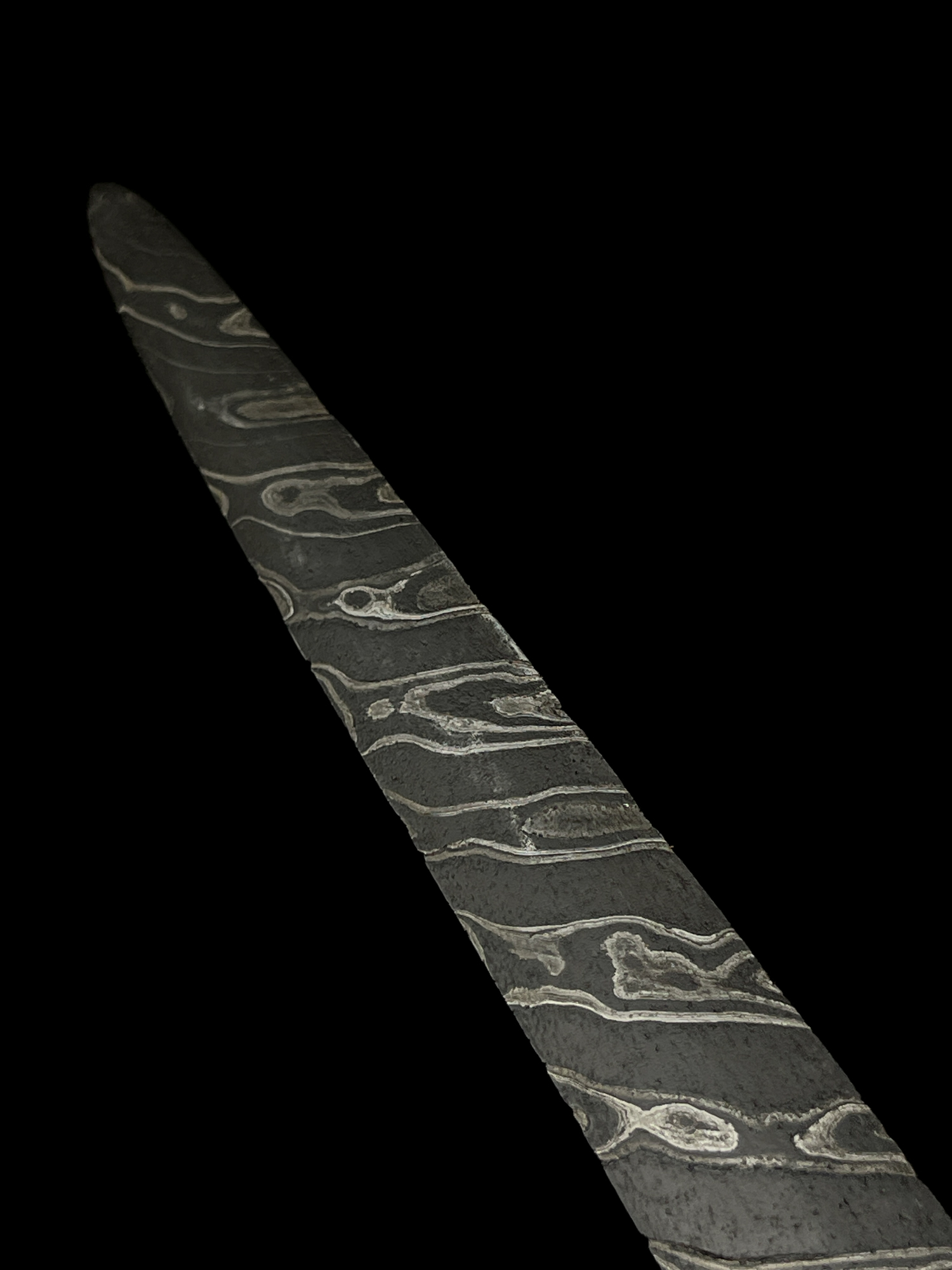 Keris Pusaka Bali Sempane Ganje Iras Pamor Buntel Mayit