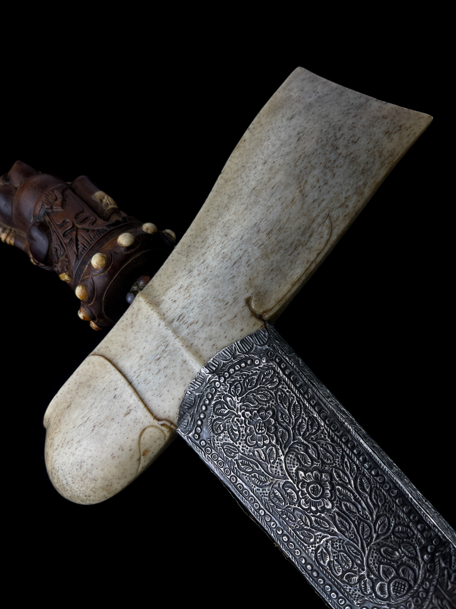 Keris Pusaka Bali Sempane Ganje Iras Pamor Buntel Mayit