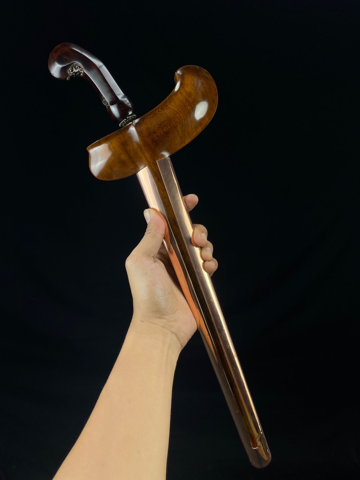 Keris Sengkelat Luk 13 Sepuh Pamor Wengkon