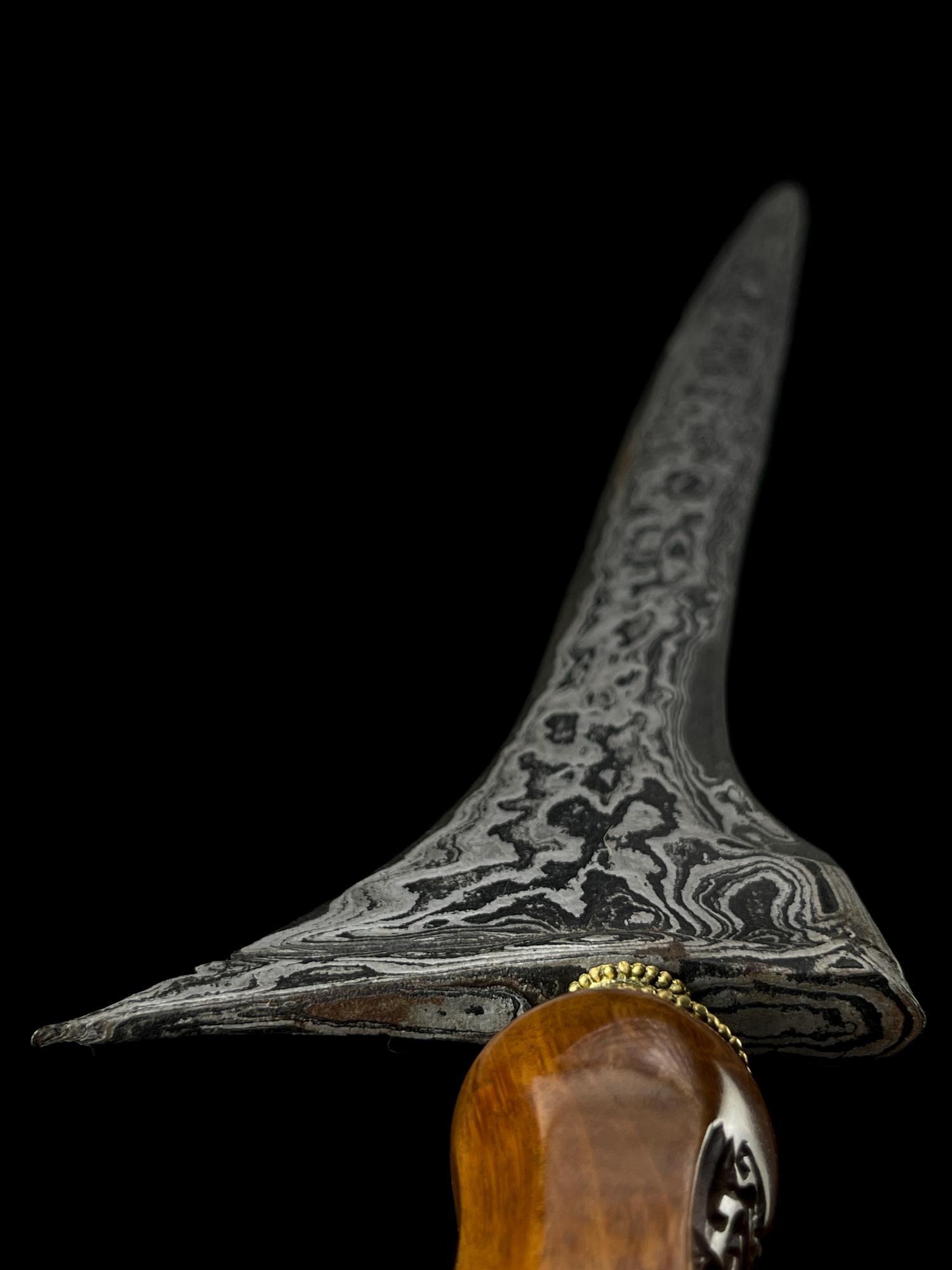 Keris Tilam Sari Pamor Tunggul Wulung