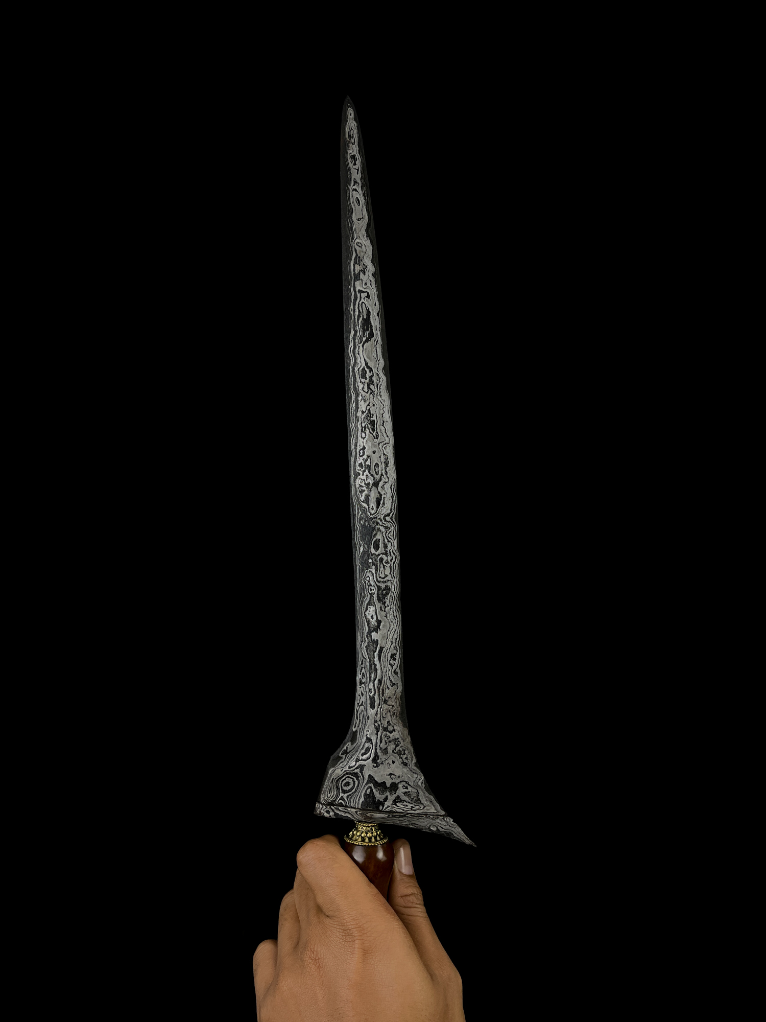 Keris Tilam Sari Pamor Tunggul Wulung