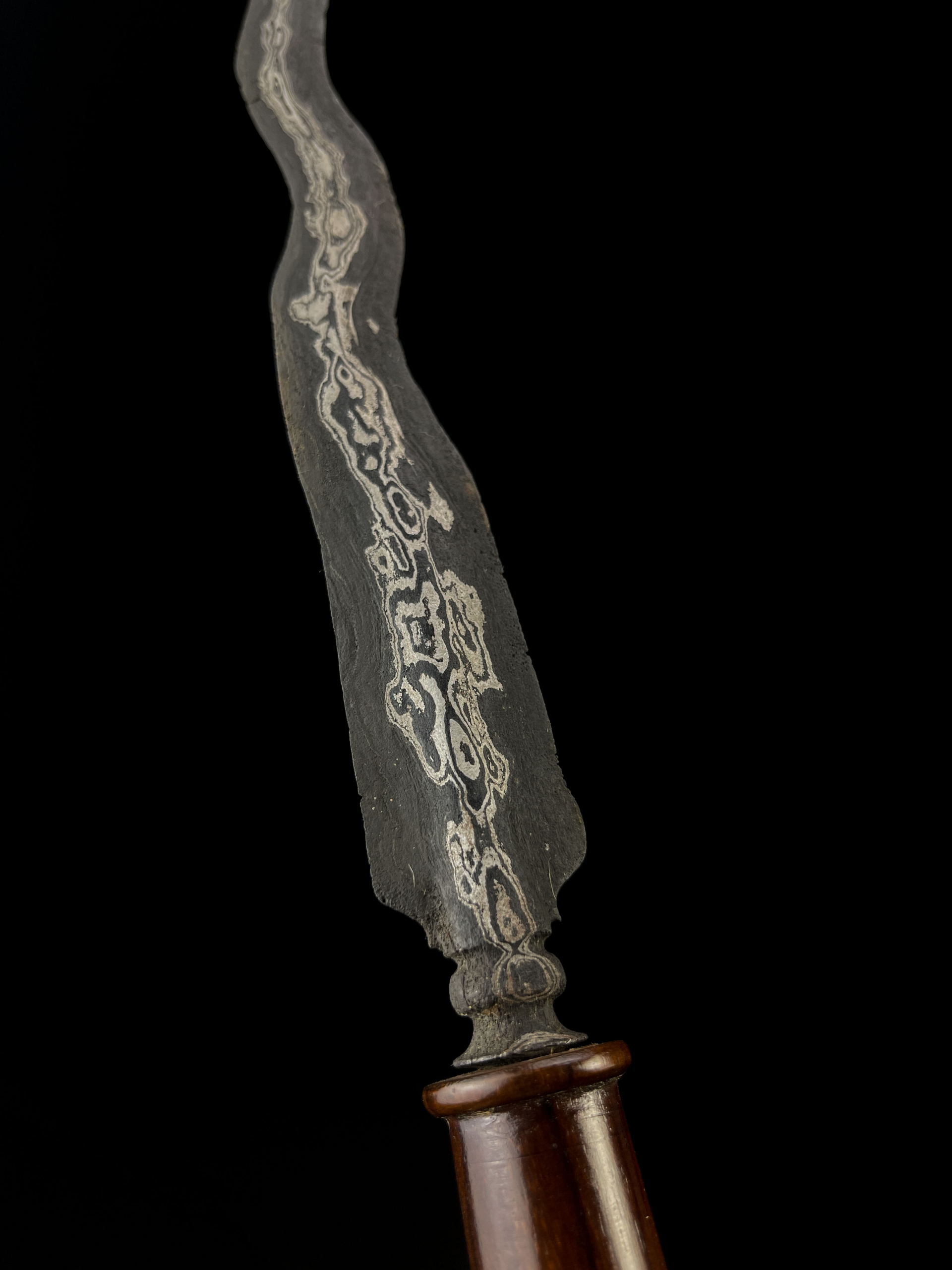 Tombak Pusaka Karacan Luk 7 Majapahit