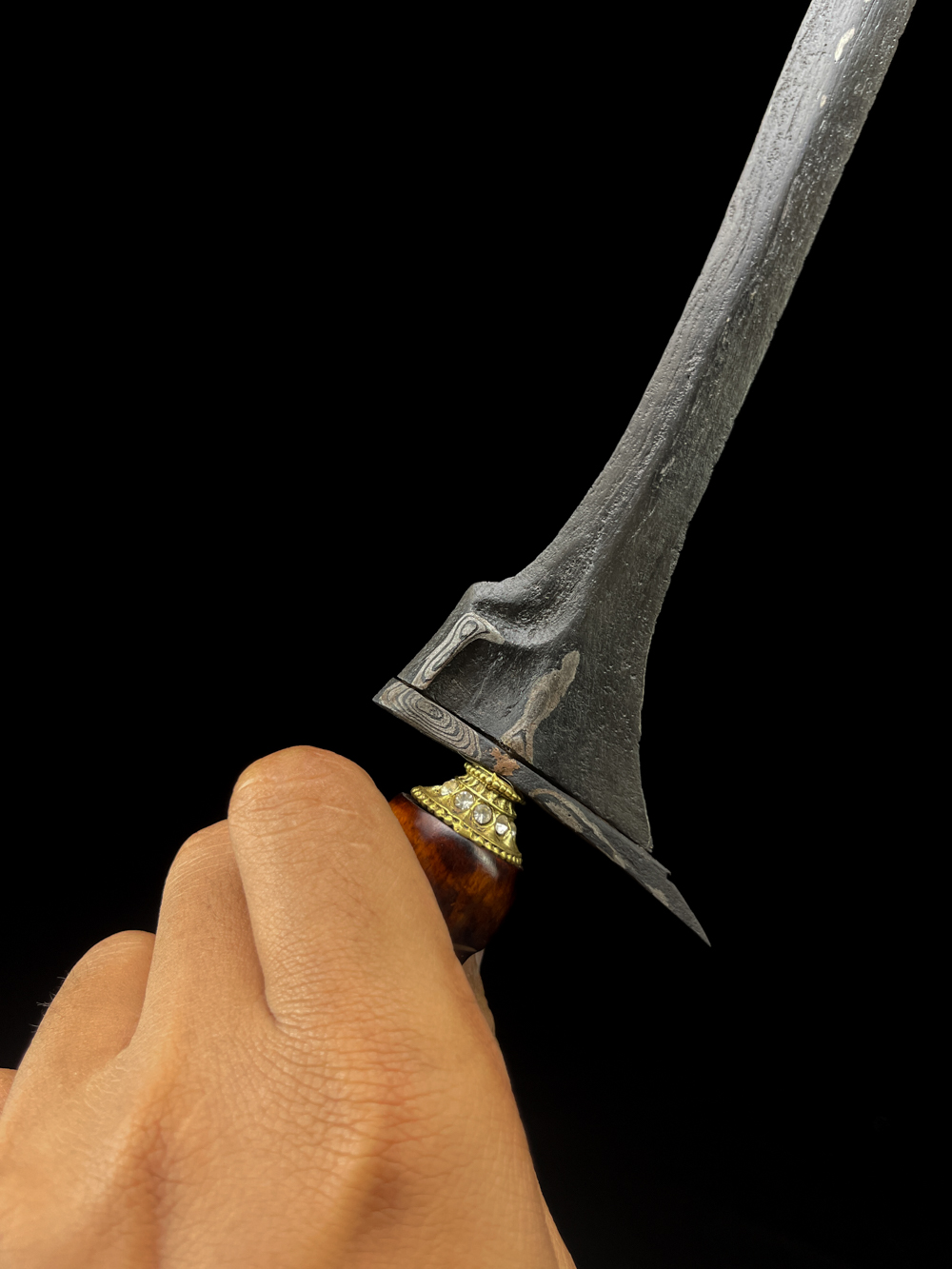 Keris Tilam Sari Majapahit Pamor Ceprit-Ceprit