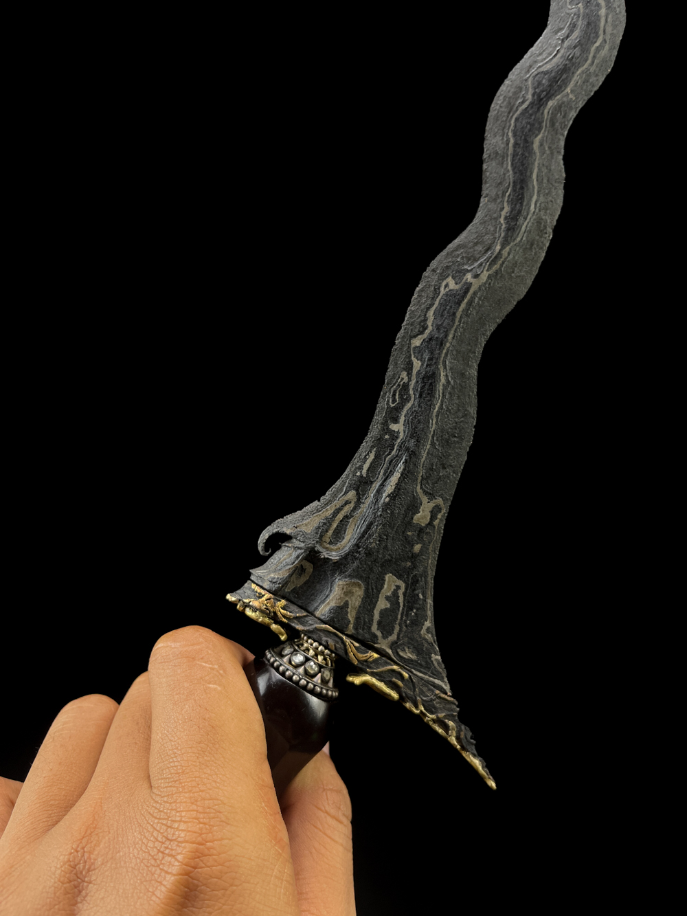 Korowelang Luk 13 Kinatah Emas Original Sepuh