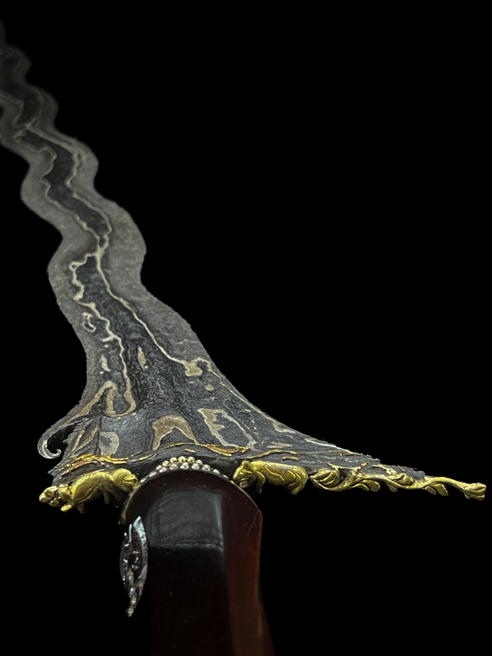 Korowelang Luk 13 Kinatah Emas Original Sepuh