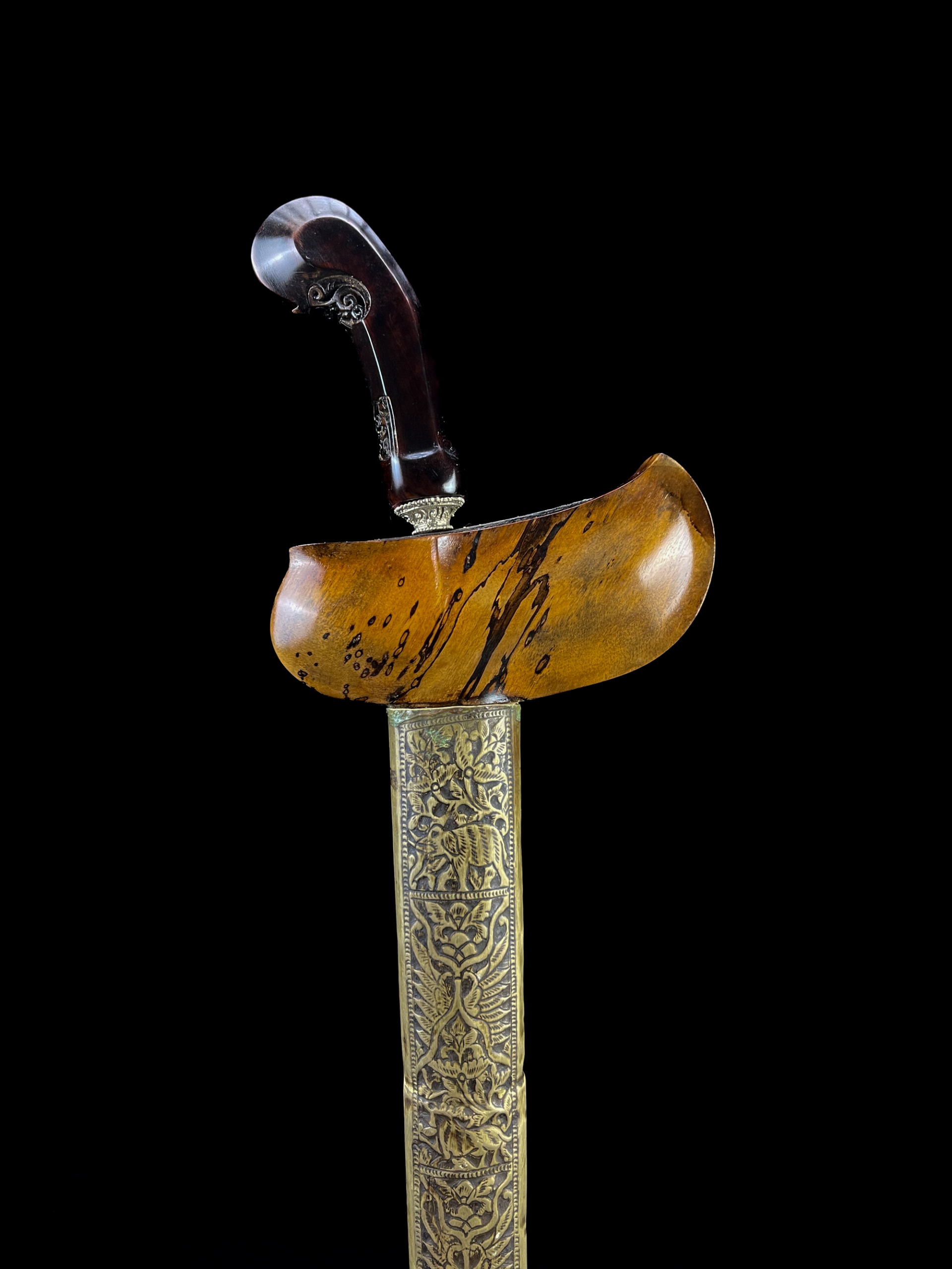 Keris Kebo Dungkul Pamor Batu Lapak