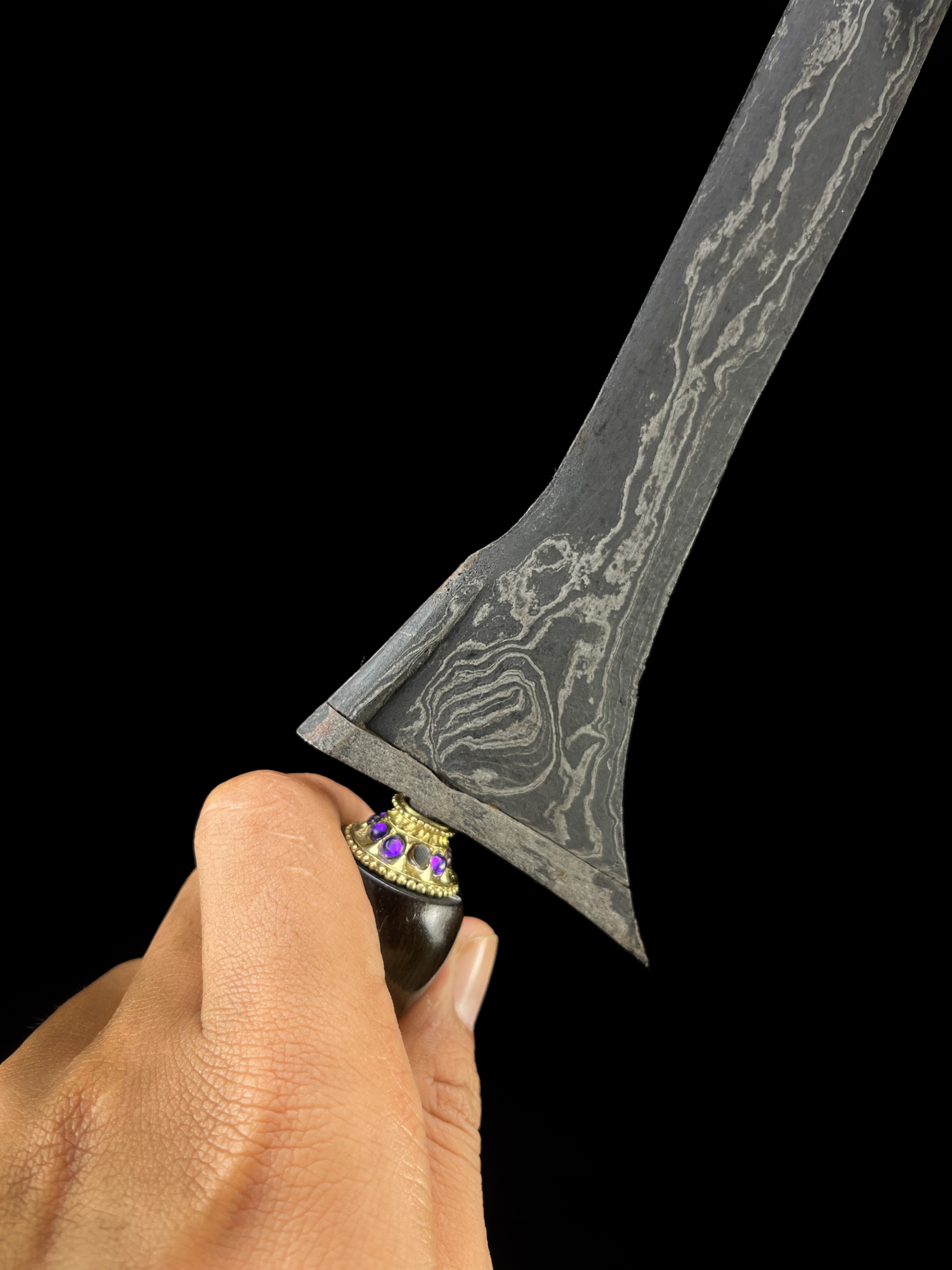 Keris Kebo Lajer Pamor Kul Buntet