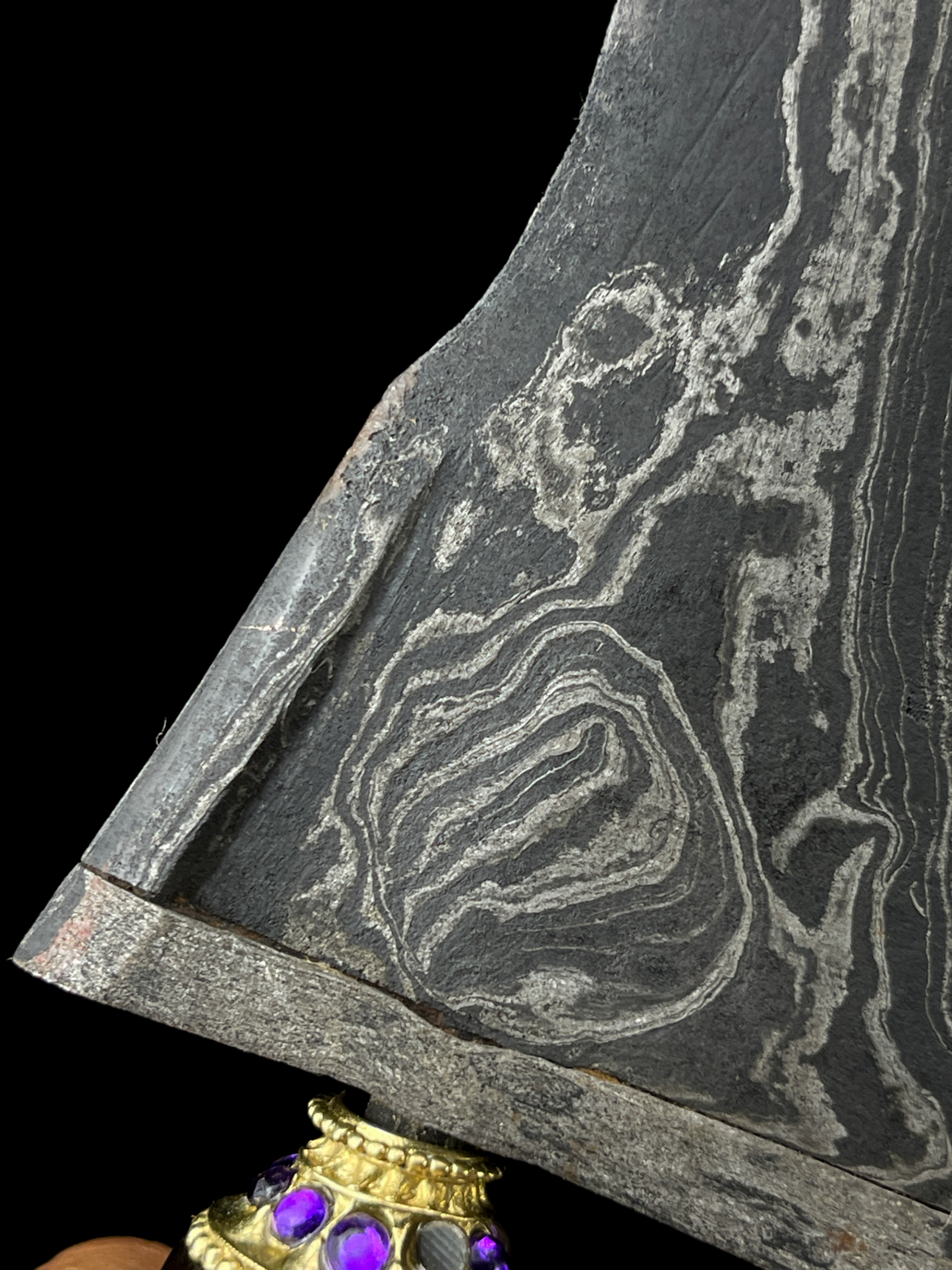 Keris Kebo Lajer Pamor Kul Buntet