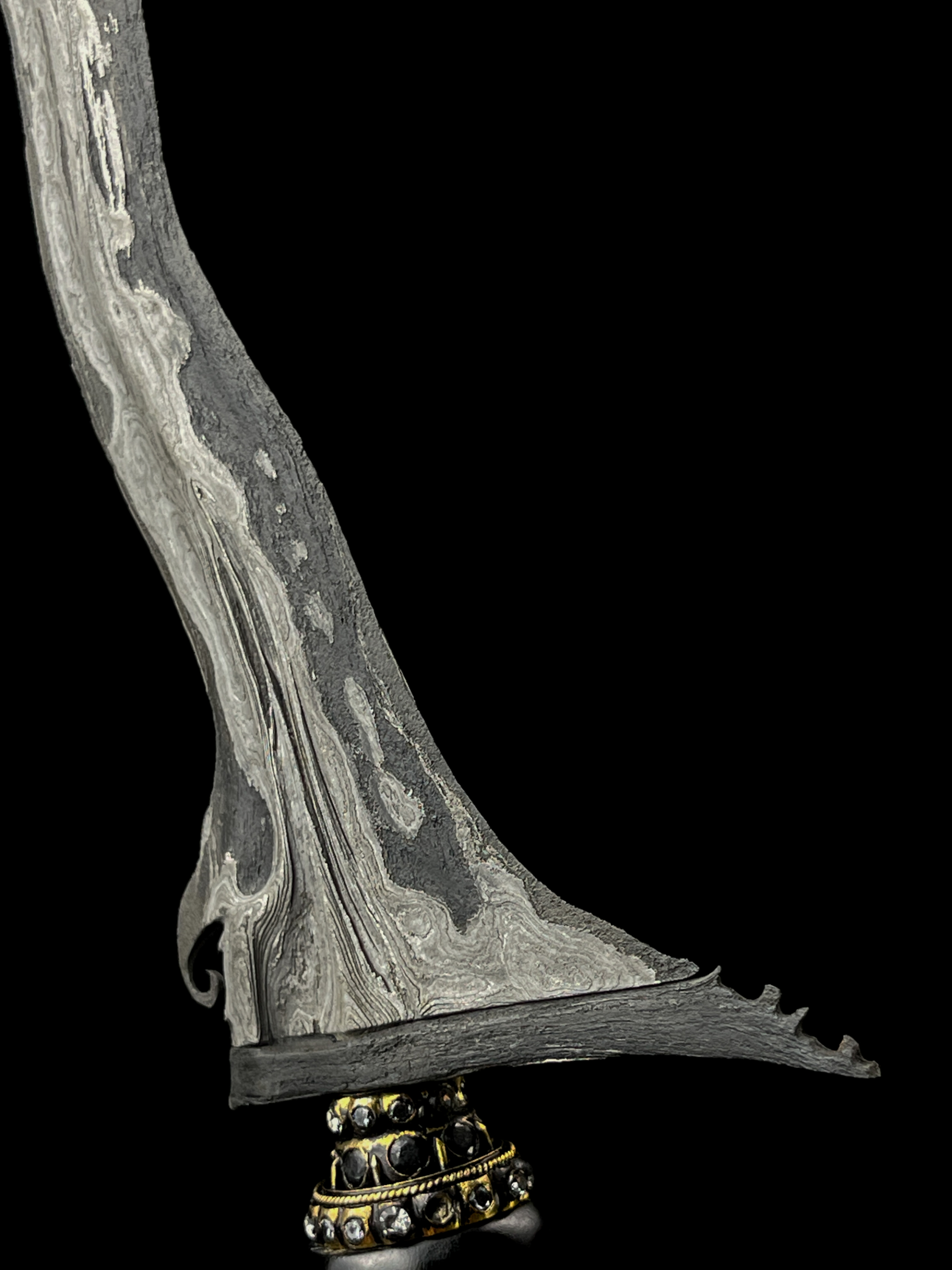 Keris Sabuk Inten Mataram Senopaten Pamor Meteorit Akhodiyat