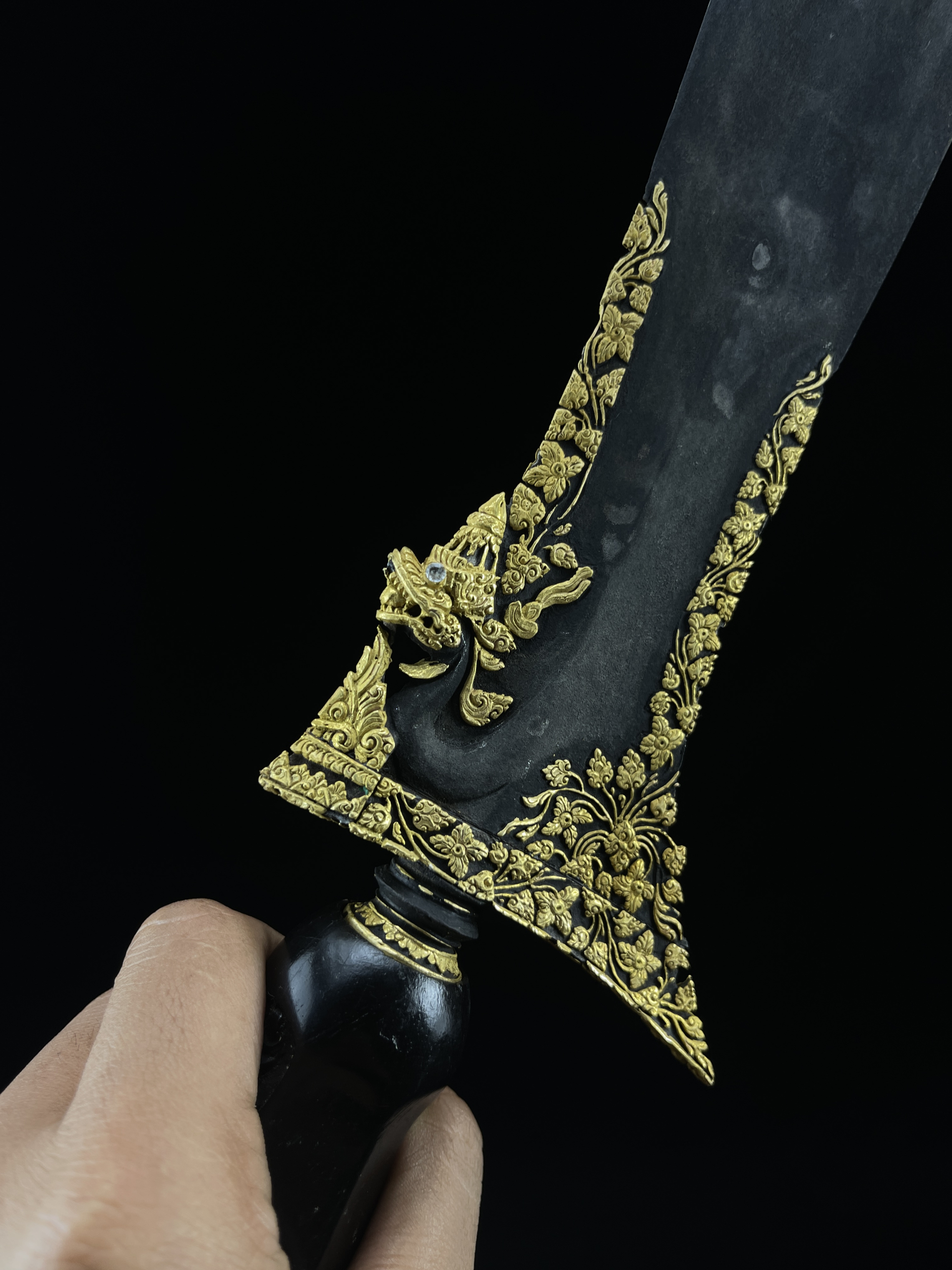 Bethok Naga Kinatah Emas Asli