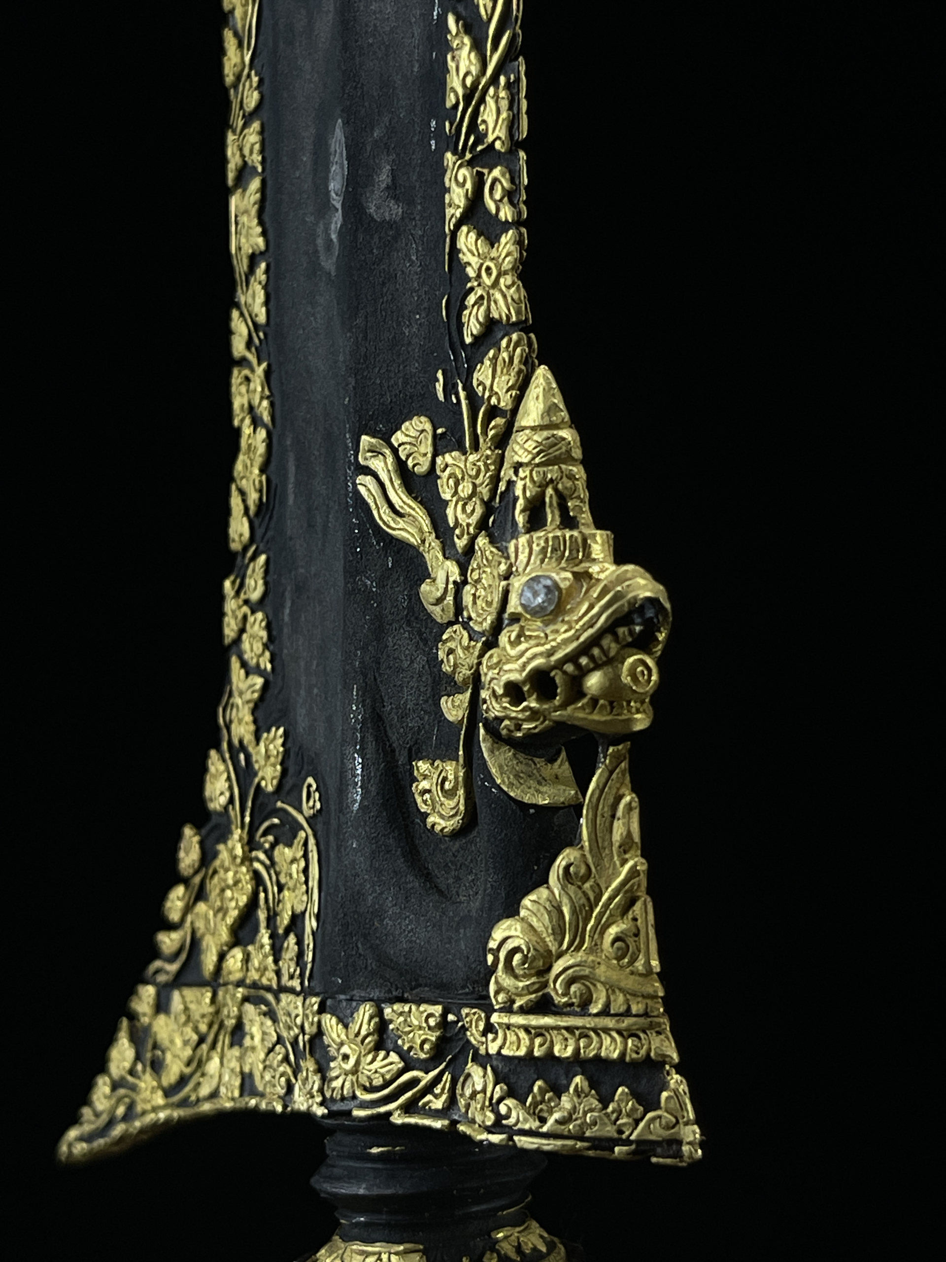 Bethok Naga Kinatah Emas Asli