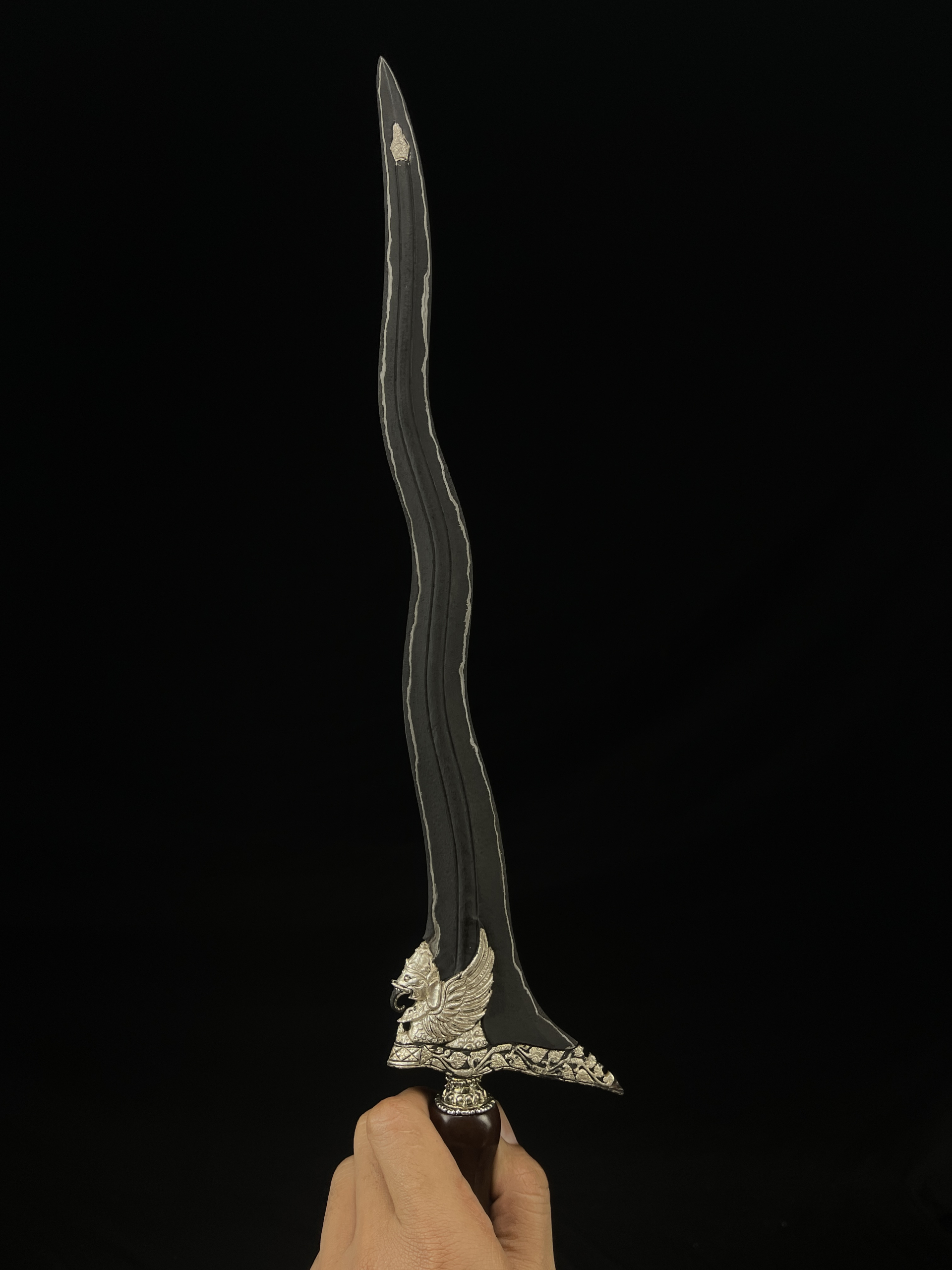 Keris Kyai Tengara Putran Kinatah Perak