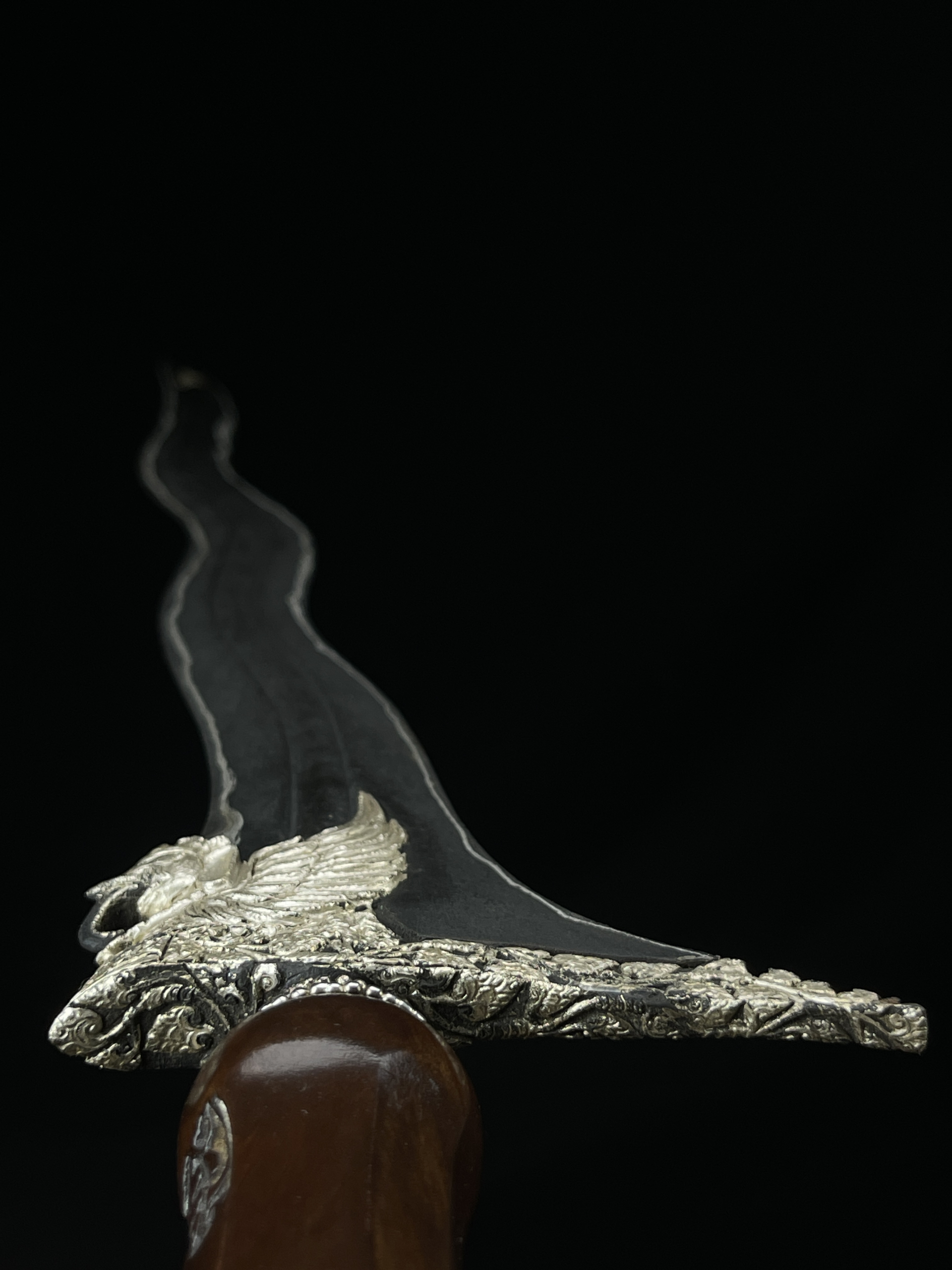 Keris Kyai Tengara Putran Kinatah Perak