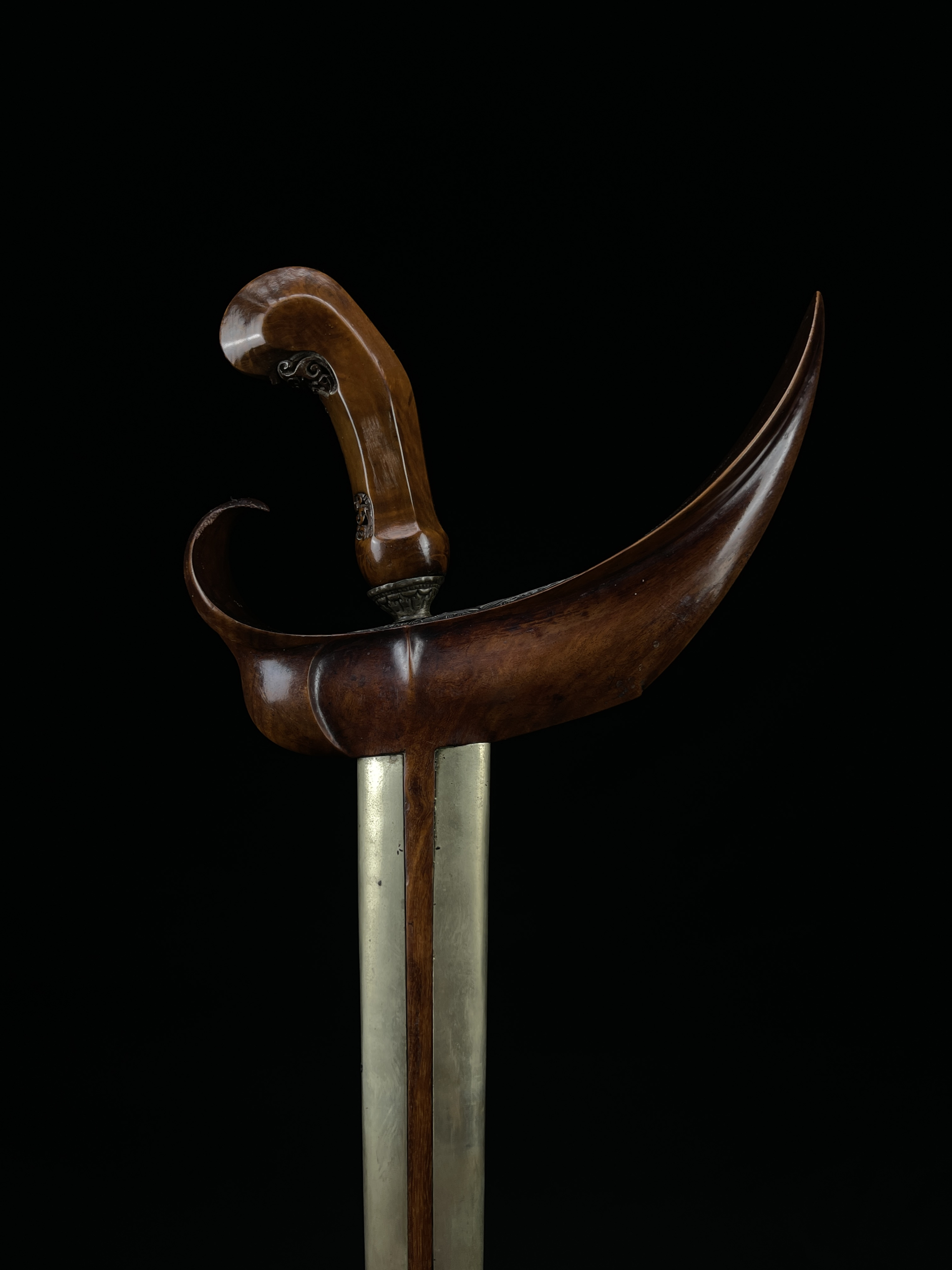 Keris Majapahit Carang Soka Pamor Lar Gangsir Tejo Kinurung