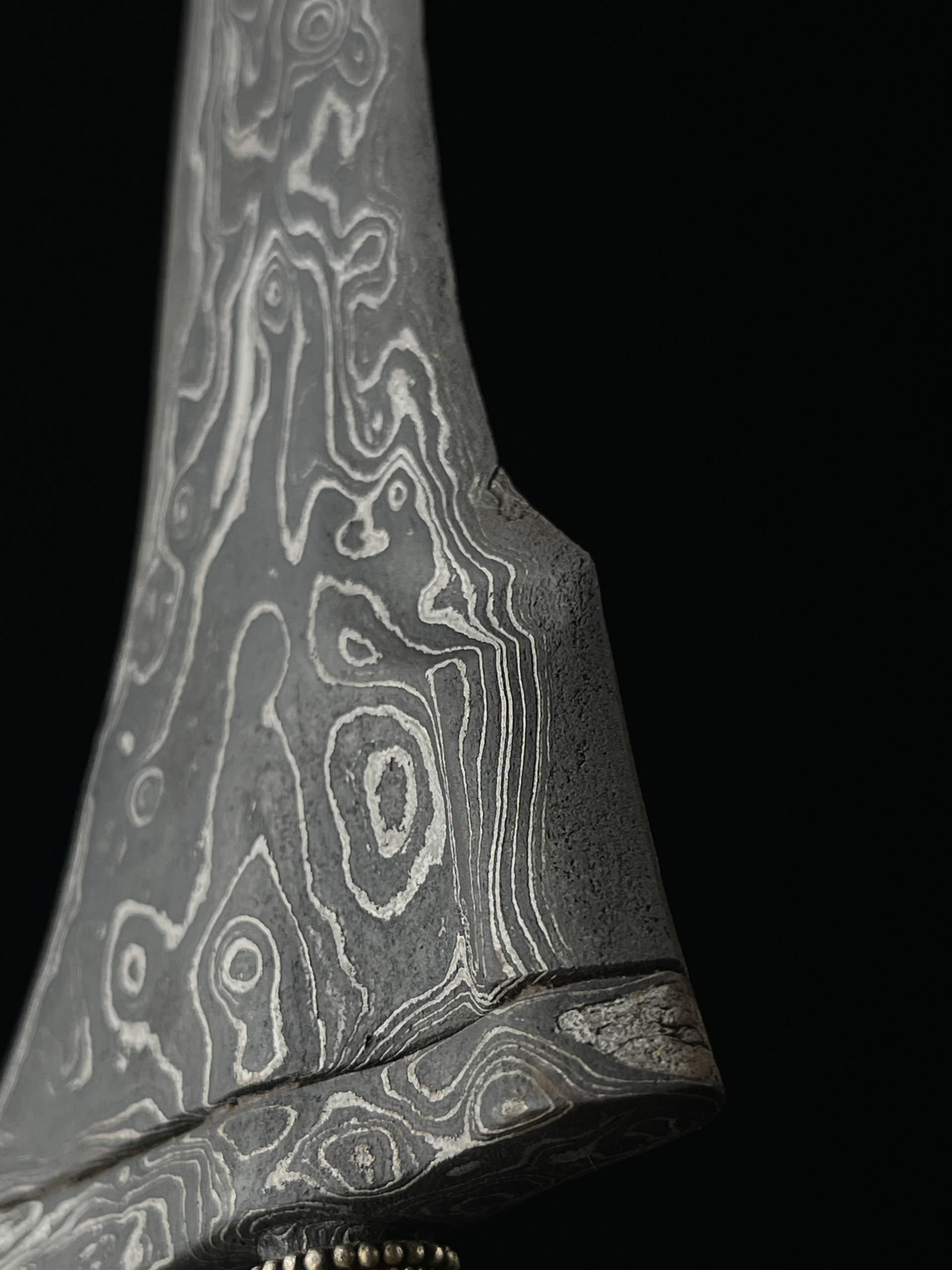 Keris Pamor Udan Mas Tangguh Tuban Ki Panekti