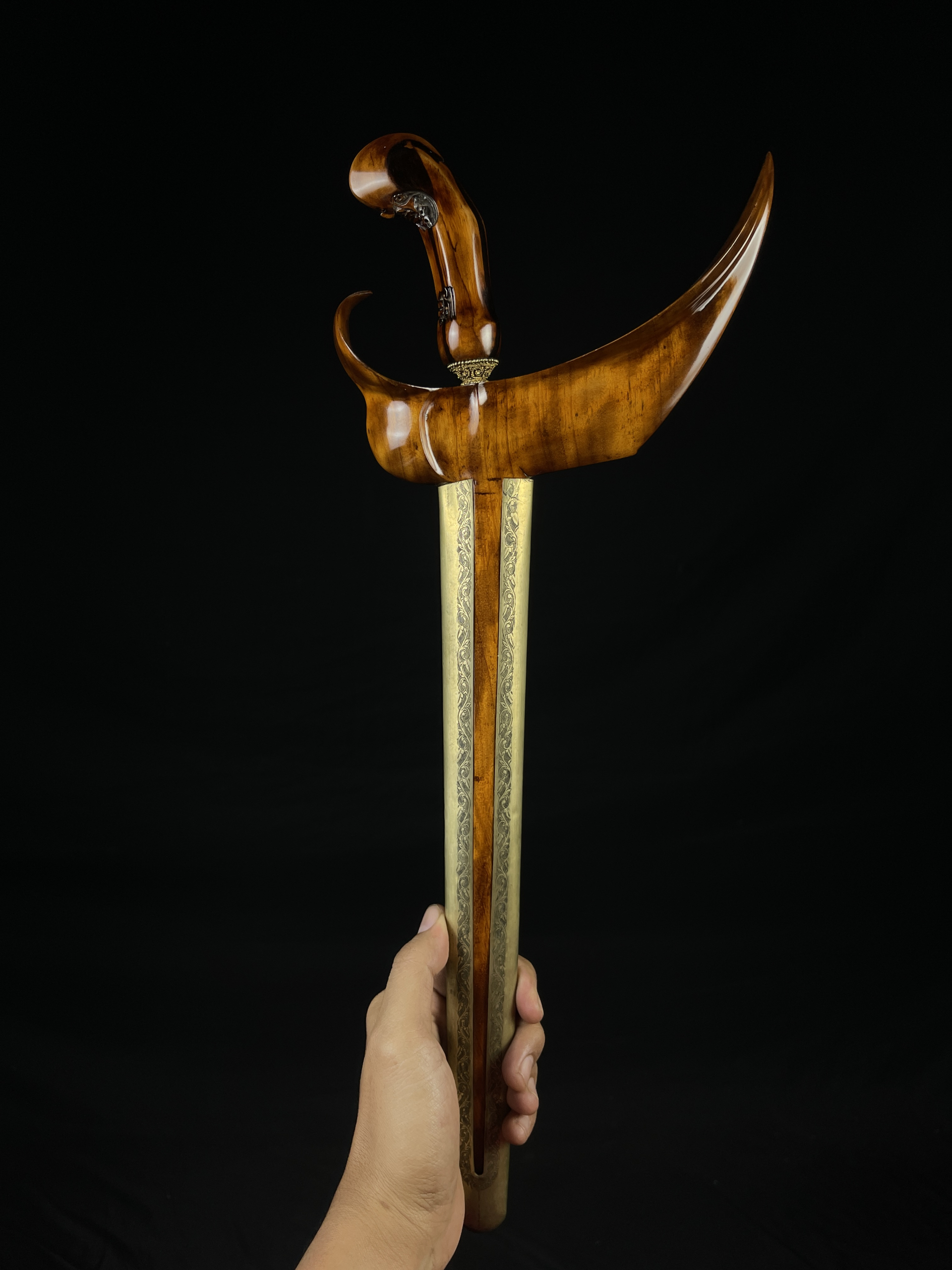 Keris Sengkelat Pamor Blarak Sineret