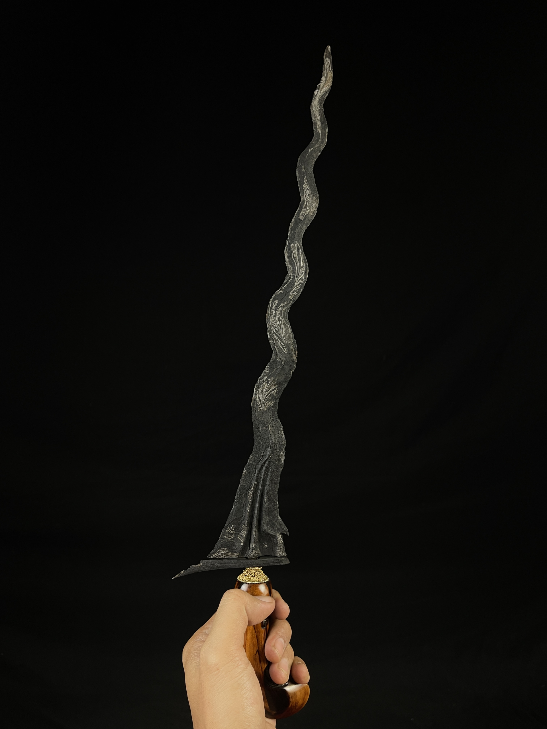 Keris Sengkelat Pamor Blarak Sineret