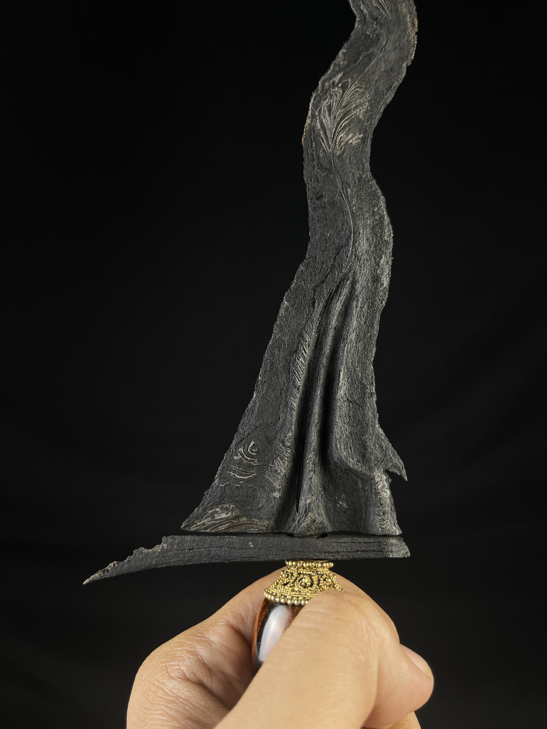 Keris Sengkelat Pamor Blarak Sineret