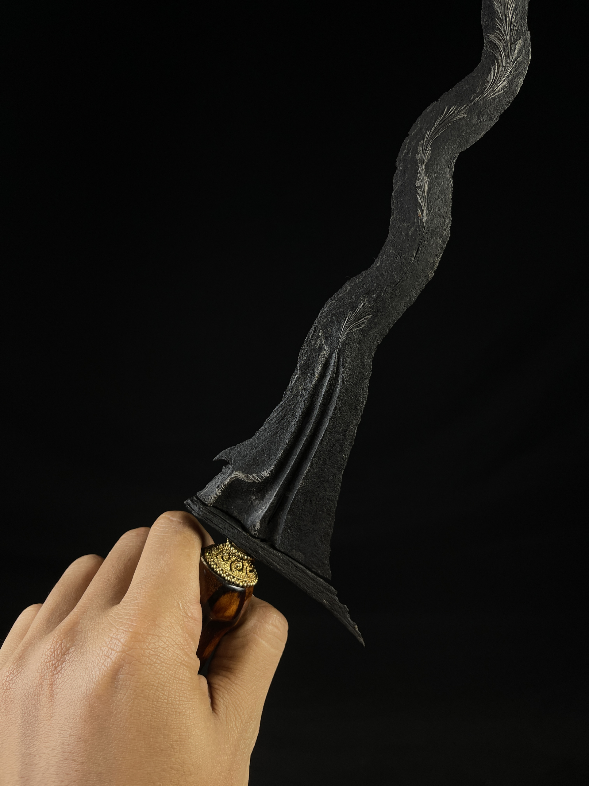 Keris Sengkelat Pamor Blarak Sineret