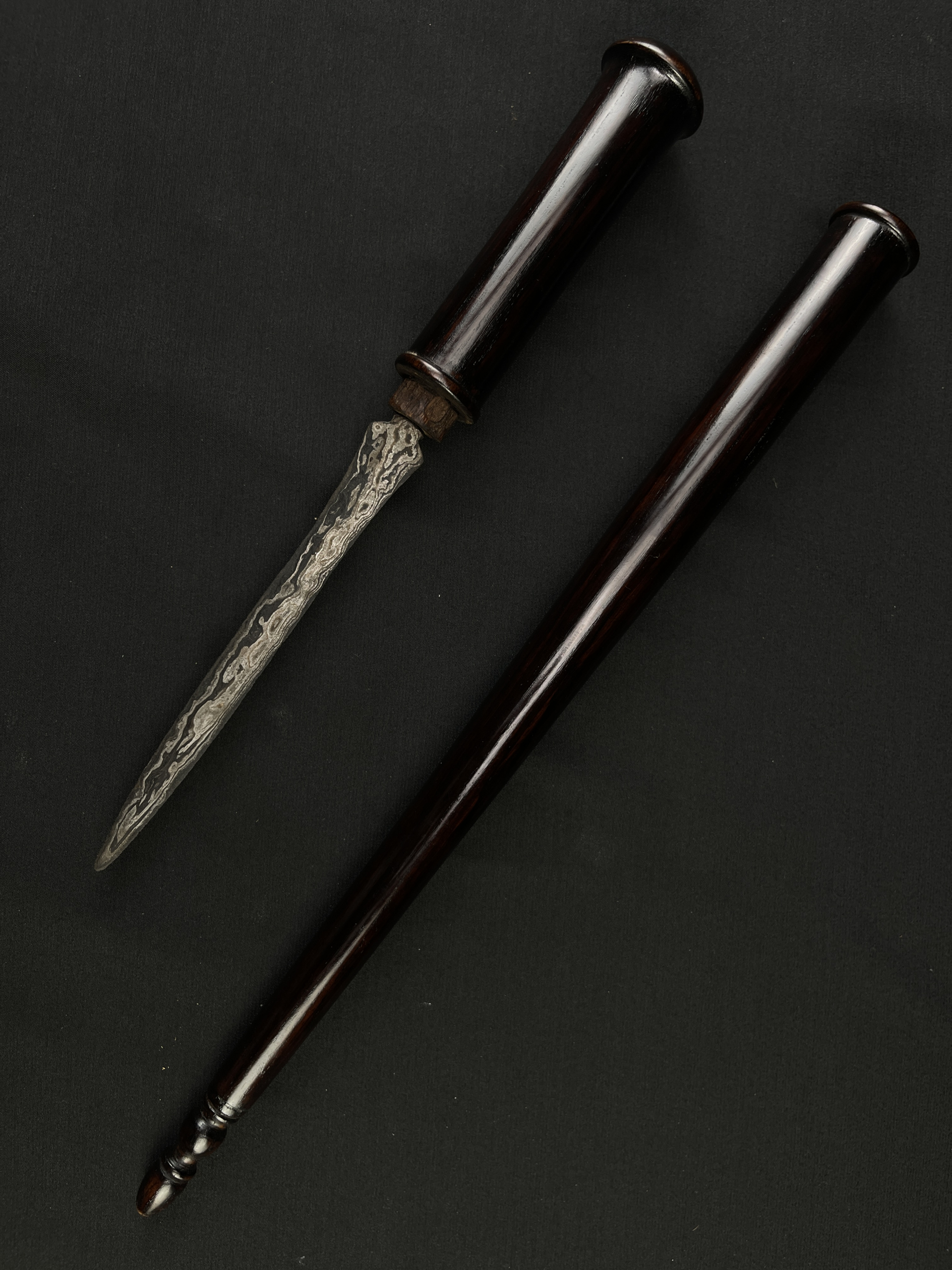 Tongkat Komando Isi Tombak Biring Jaler Sepuh