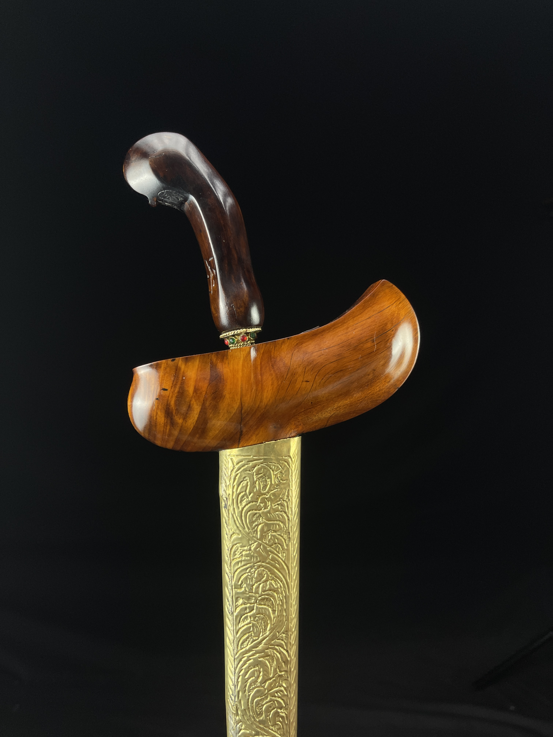 Keris Brojol Pamor Keleng Tangguh Pajajaran Sepuh