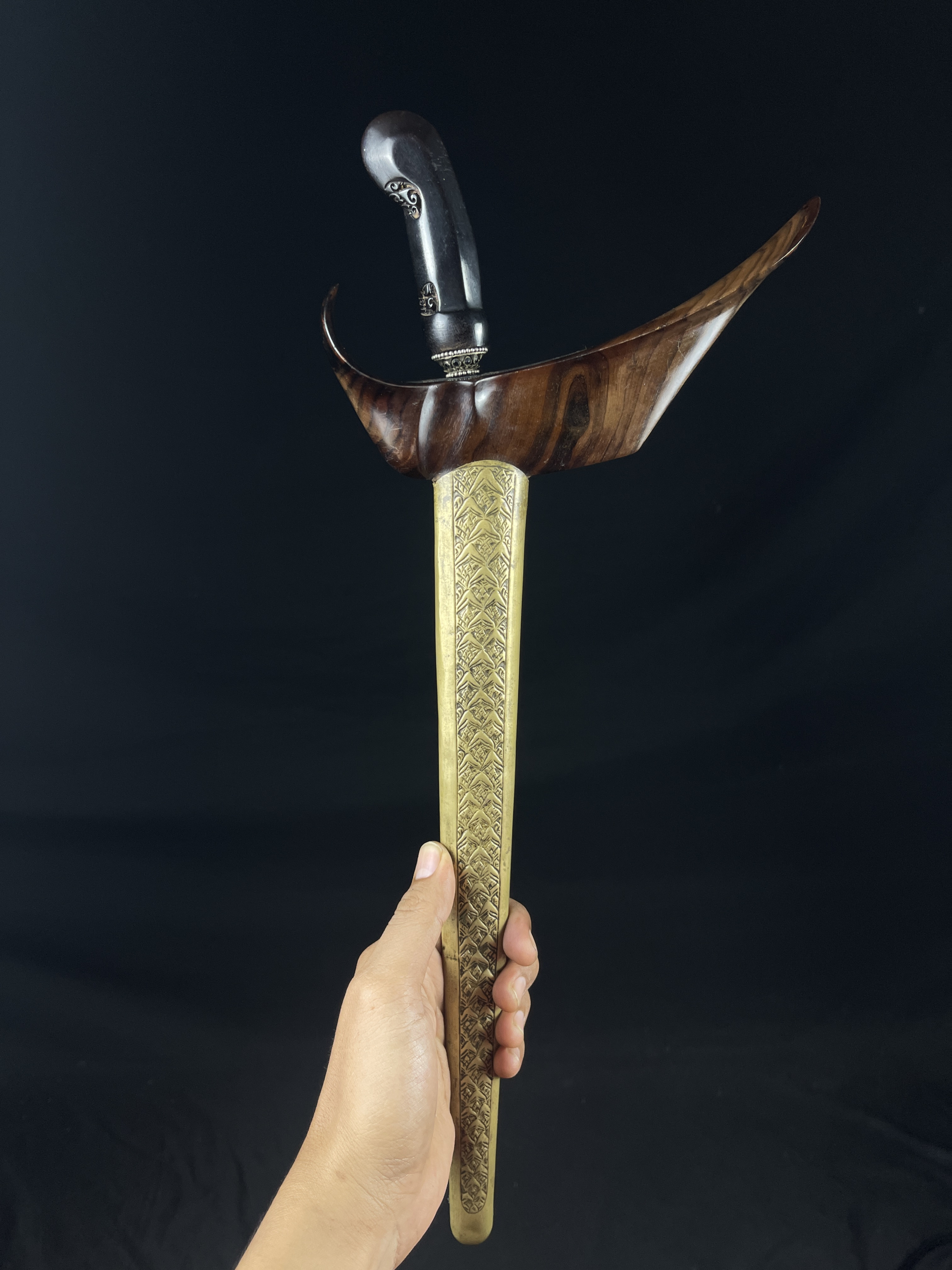 Keris Brojol Pamor Tejo Kinurung Tuban Majapahit