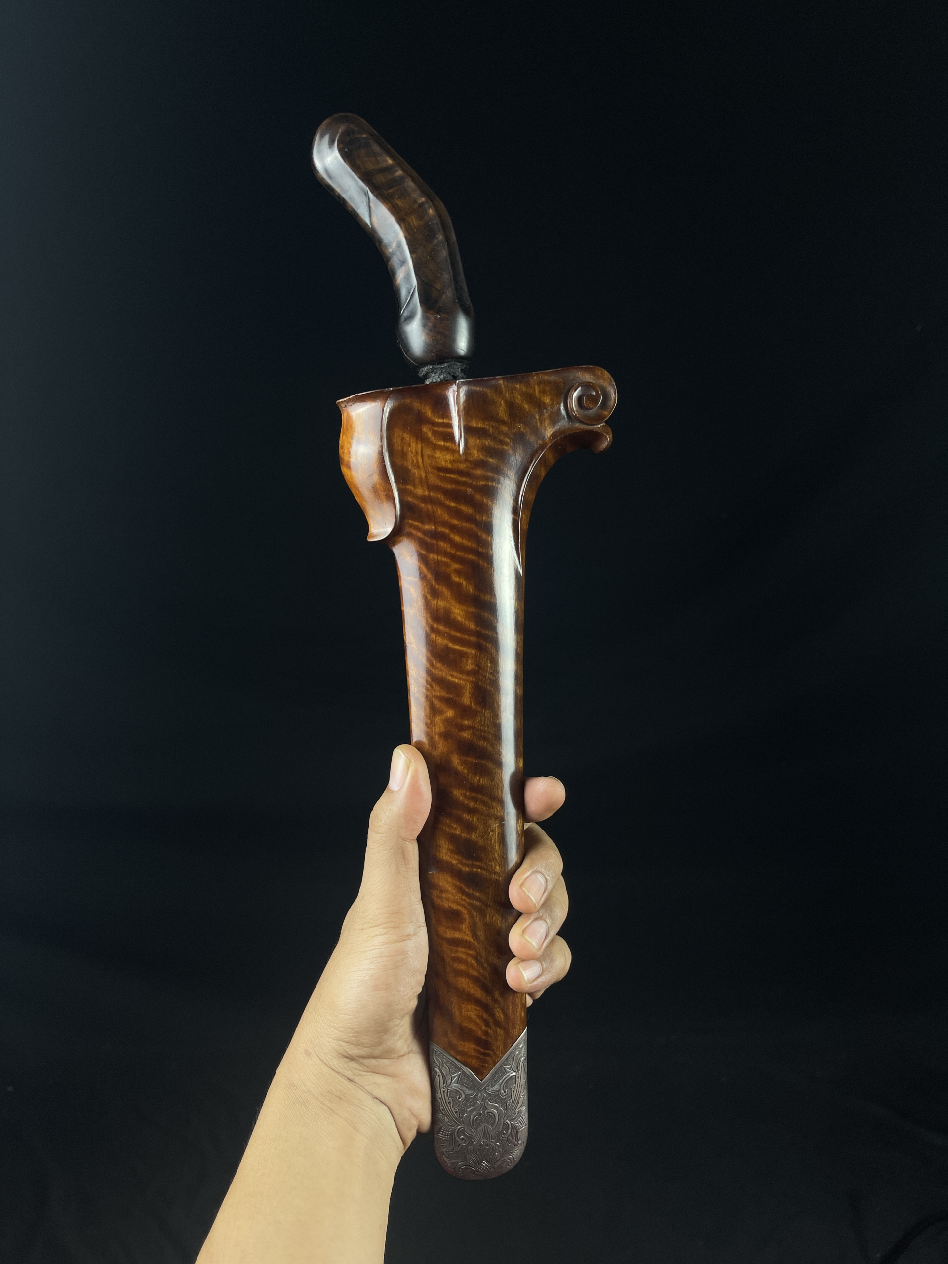 Keris Jalak Budha Singhasari Original Pusaka Tindih